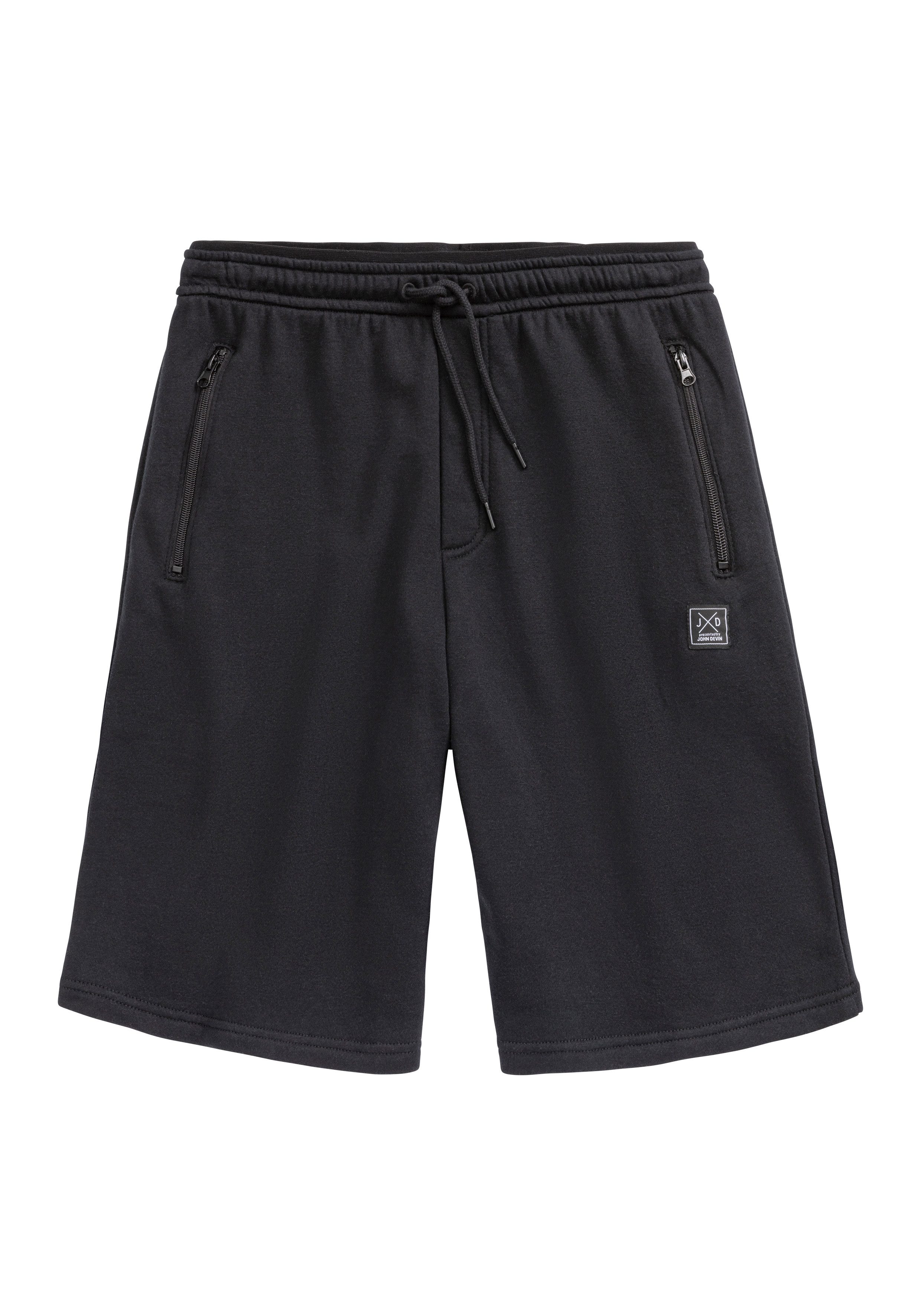 John Devin Sweatshorts, seitliche Taschen mit günstig online kaufen
