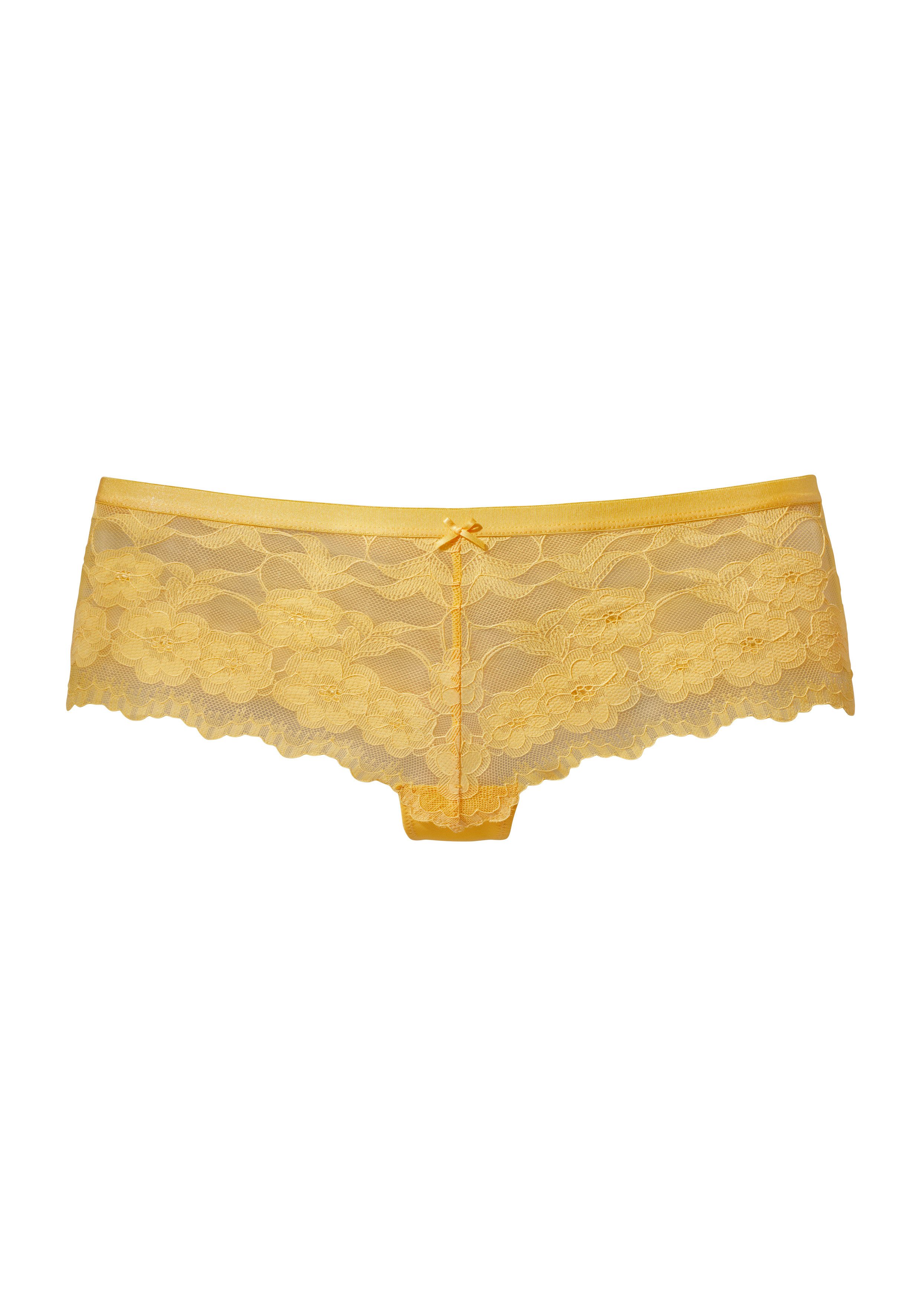 LASCANA Stringpanty aus zarter, elastischer Jacquardspitze günstig online kaufen