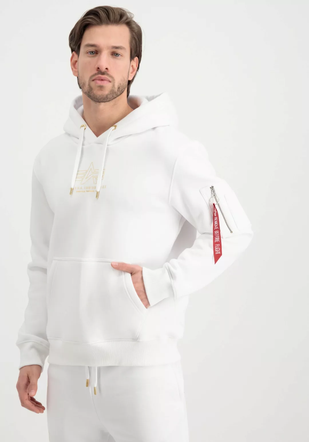 Alpha Industries Hoodie "ALPHA INDUSTRIES Men - Hoodies Basic Hoody ML Foil günstig online kaufen