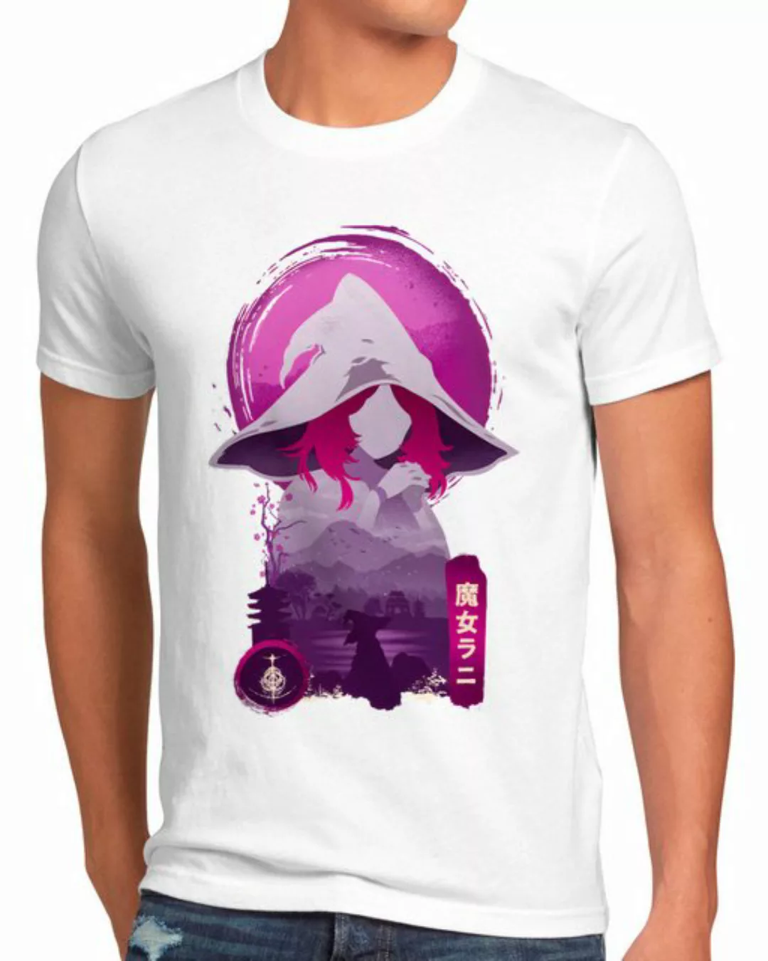 style3 Print-Shirt Herren T-Shirt Witch Ranni elden rollenspiel open world günstig online kaufen
