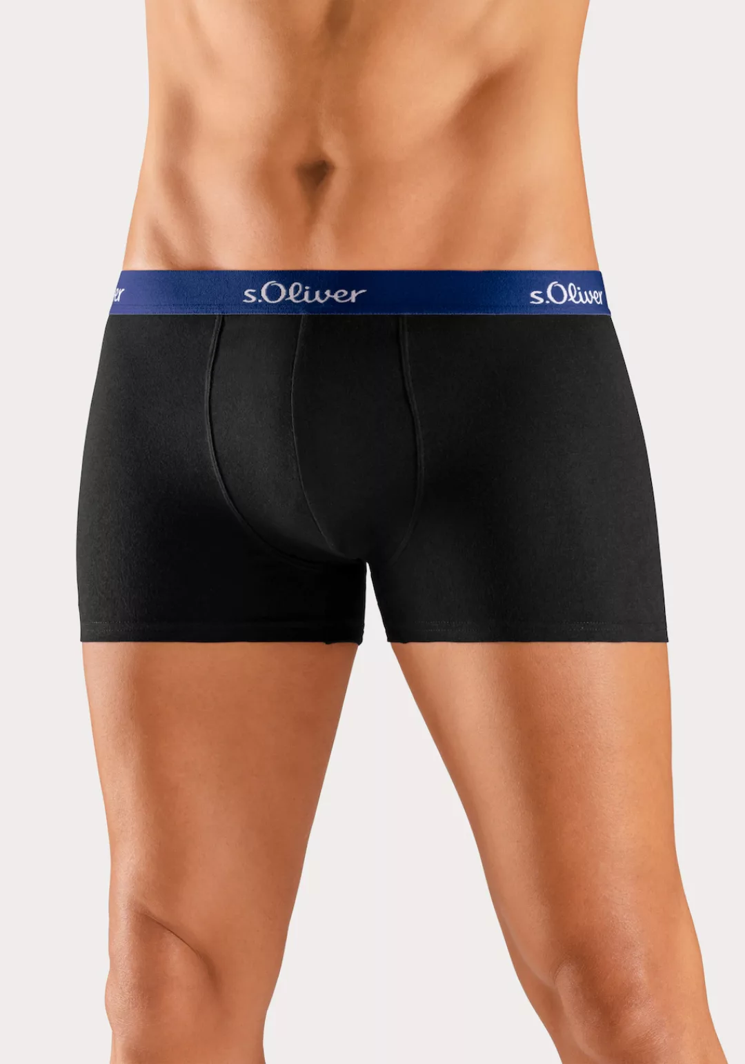 s.Oliver Boxer "Boxershorts für Herren", (3 St.), klassisches Basic für jed günstig online kaufen