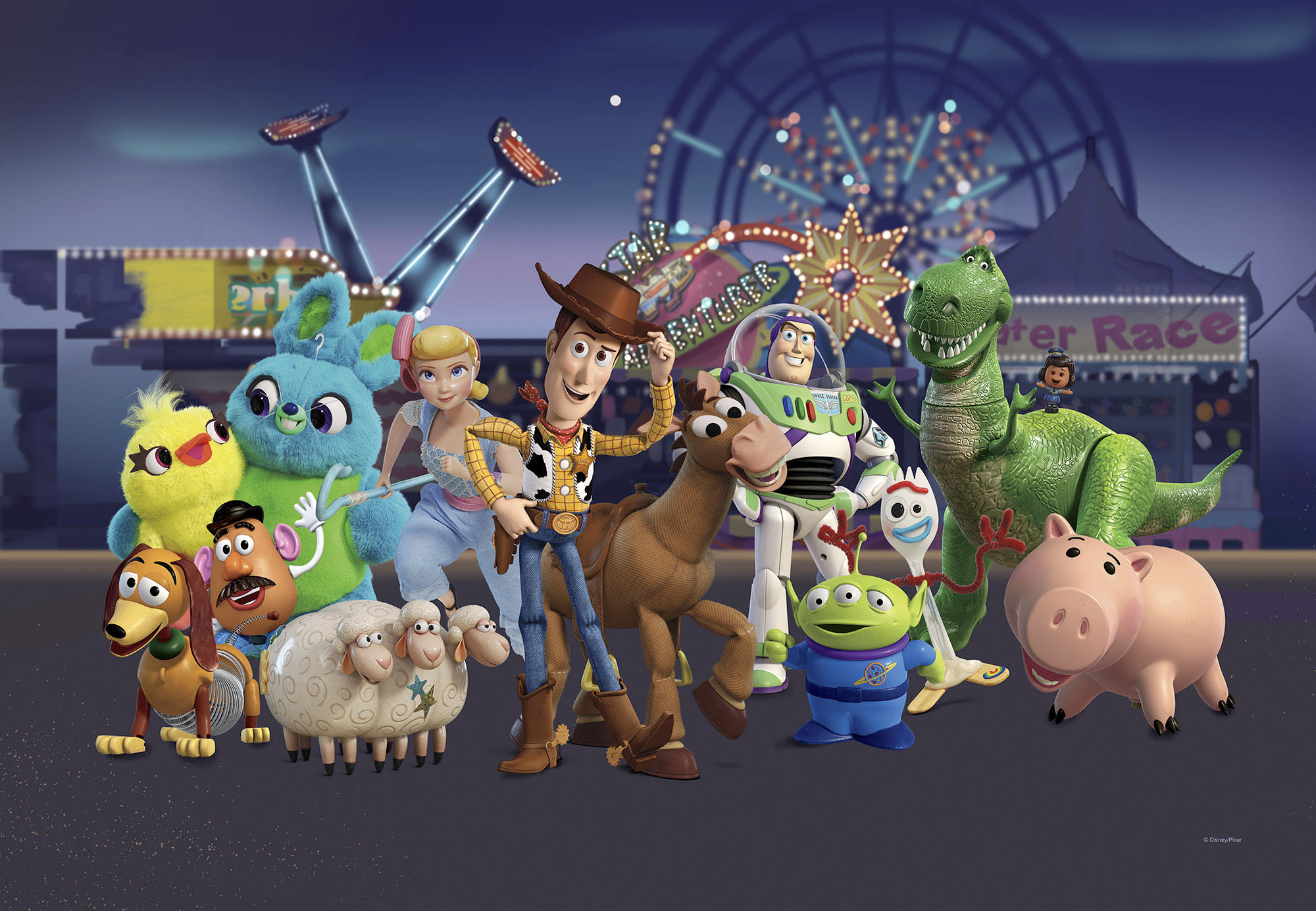 Komar Leinwandbild »Keilrahmenbild - Toy Story The Greatest Team - Größe 40 günstig online kaufen