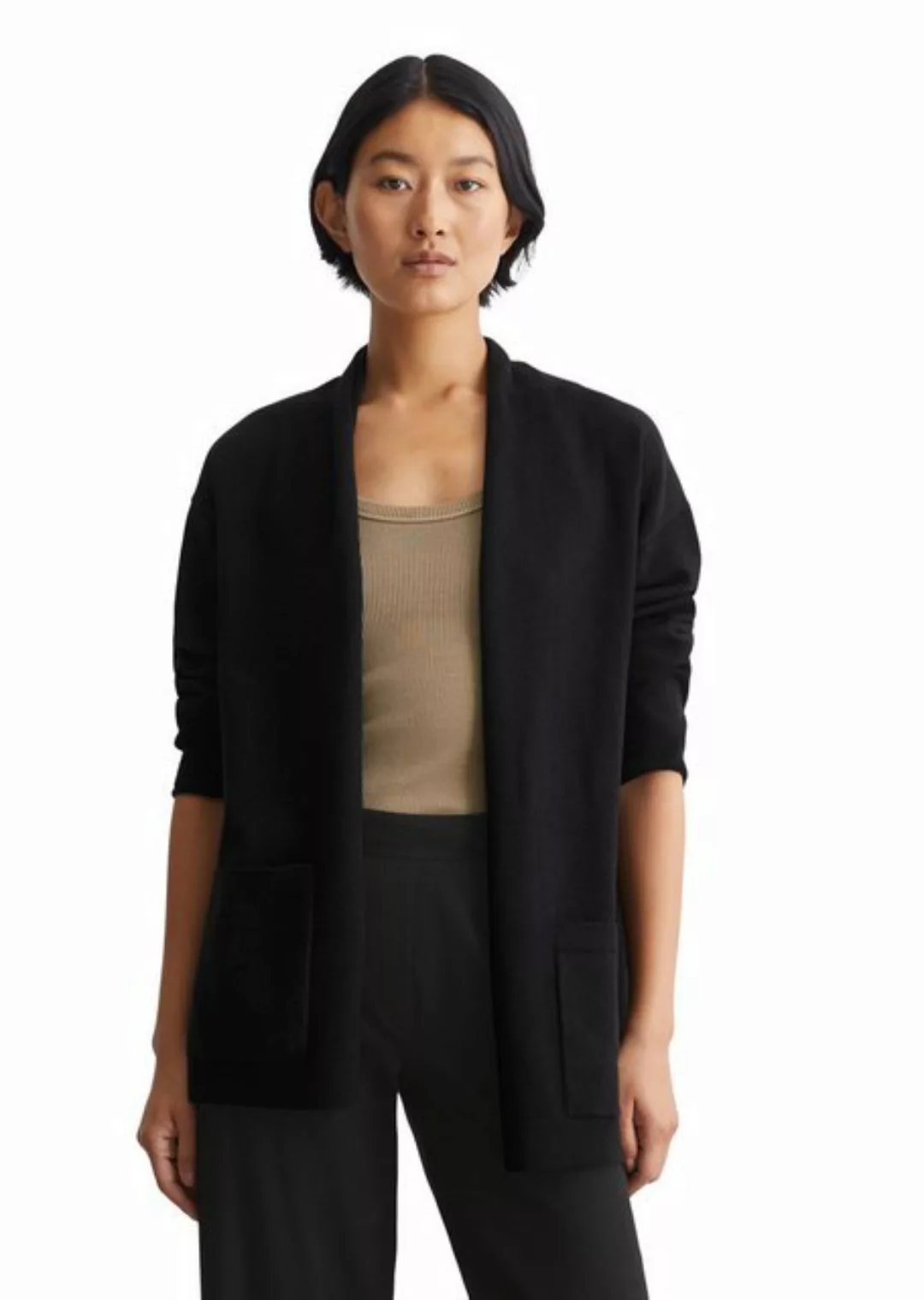 Marc O'Polo Cardigan aus Cotton Wool Stretch günstig online kaufen