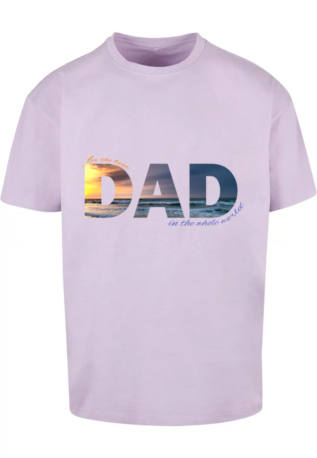 Merchcode T-Shirt "Merchcode Herren For The Best Dad Heavy Oversize Tee" günstig online kaufen