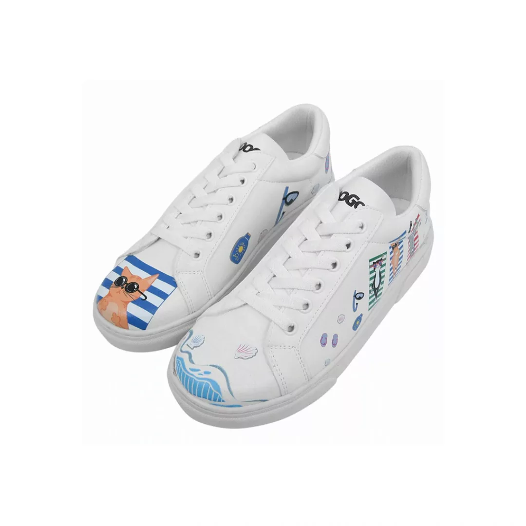 DOGO Sneaker "Damen Ace Sneakers Cats On The Beach Vegan Damen Sneaker /", günstig online kaufen