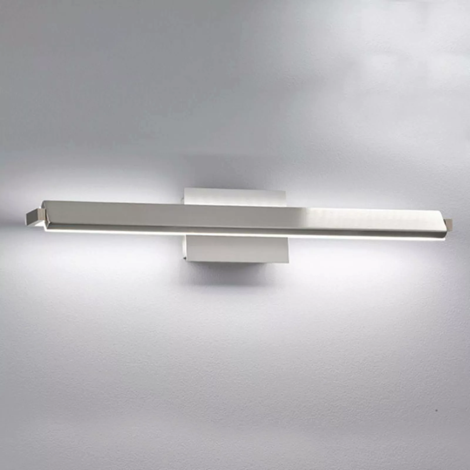Fischer & Honsel LED-Wandleuchte 30055 weiß nickel matt Acryl Metall B/H/T: günstig online kaufen
