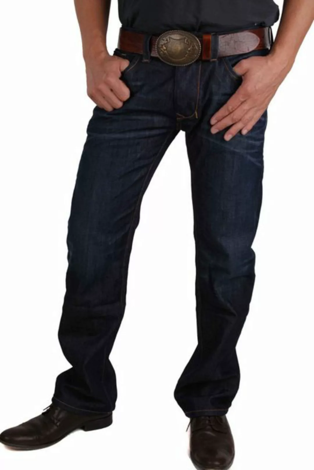 Diesel Straight-Jeans Diesel Herren Jeans Larkee 0806W Regular Straight günstig online kaufen