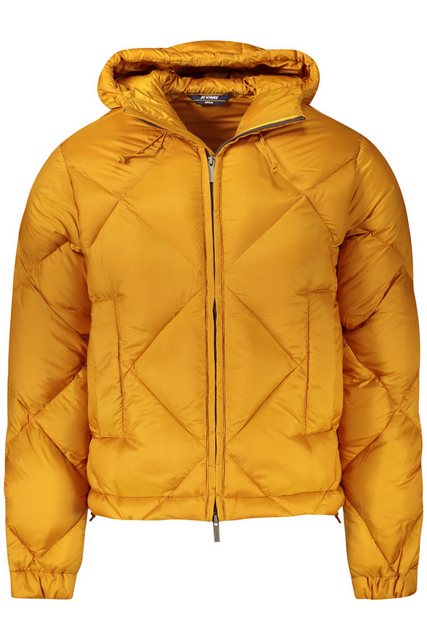 K-Way Outdoorjacke Herrenjacke Gelb mit Kapuze, Taschen & Reißverschluss - günstig online kaufen