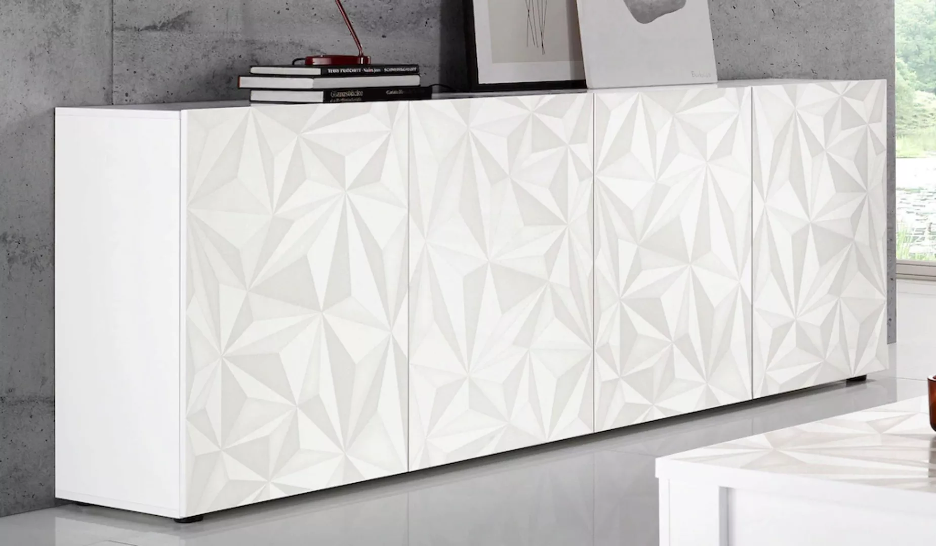 INOSIGN Sideboard "Prisma", Breite 241 cm, 4-türig günstig online kaufen