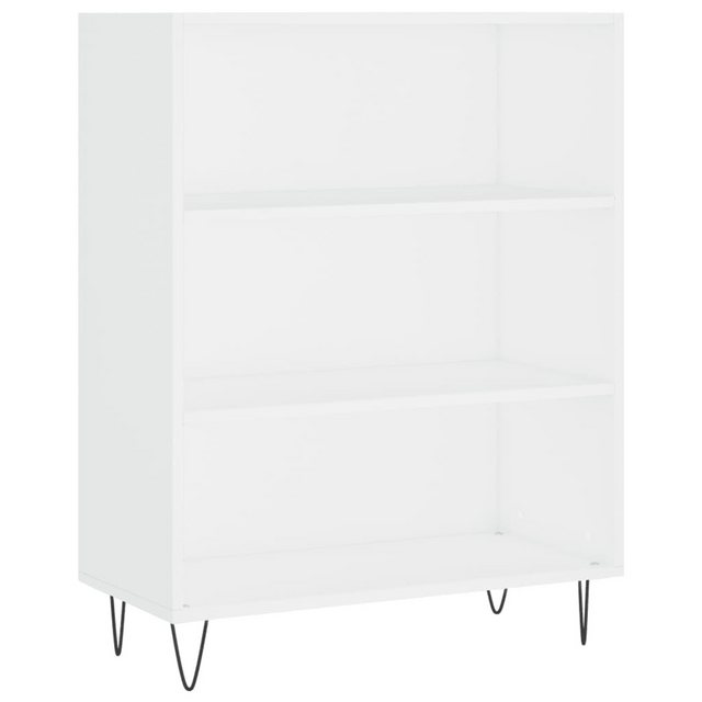 vidaXL Bücherregal Bücherregal Weiß 69,5x32,5x90 cm Holzwerkstoff, 1-tlg. günstig online kaufen