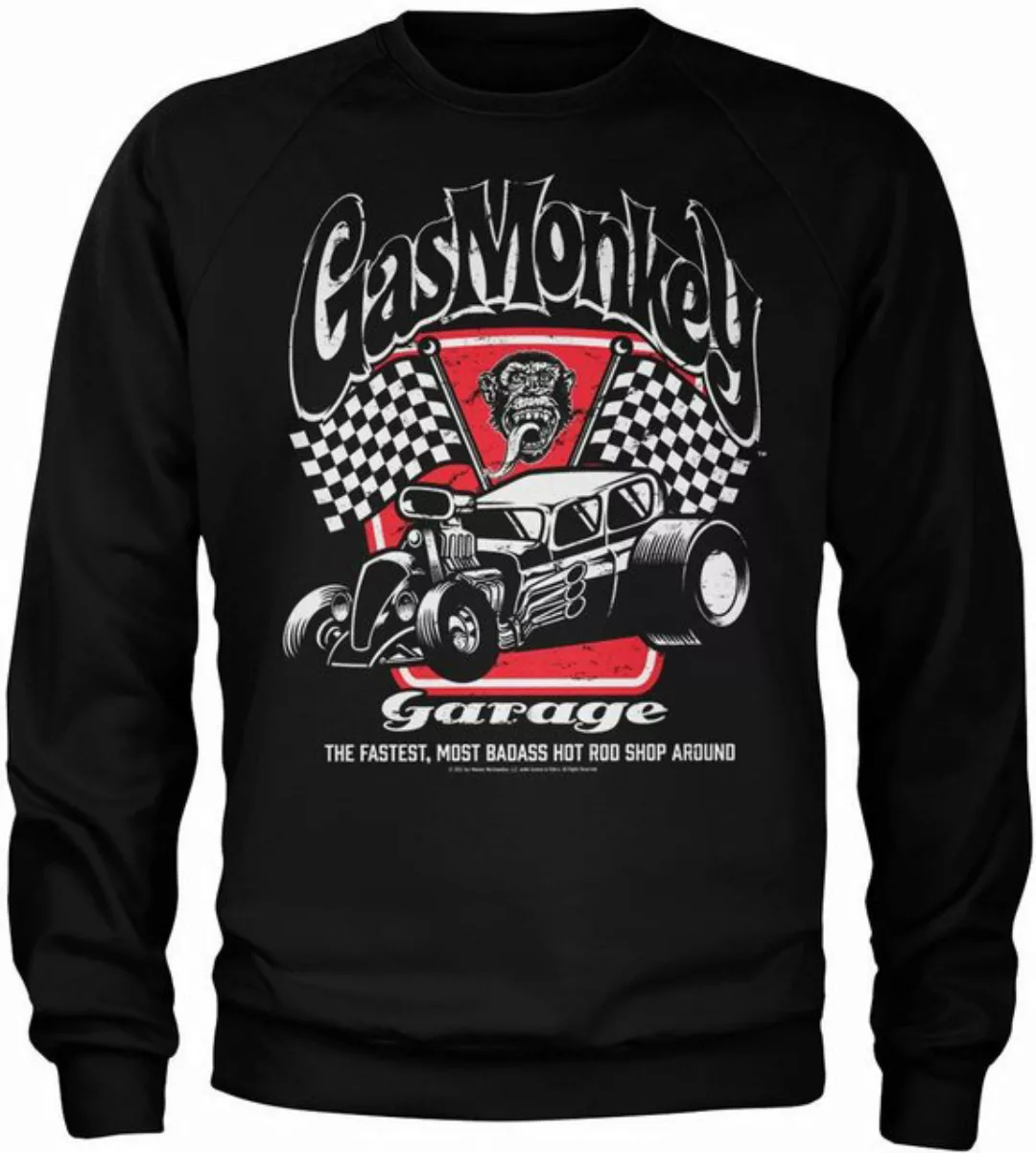 Gas Monkey Garage Rundhalspullover Badass Sweatshirt günstig online kaufen