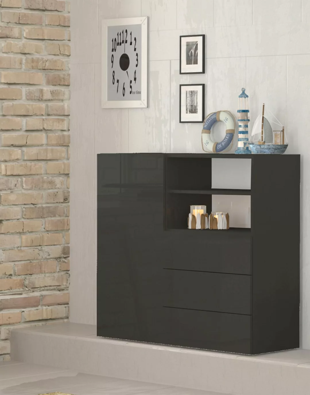 INOSIGN Highboard "Metis", Breite 110 cm günstig online kaufen