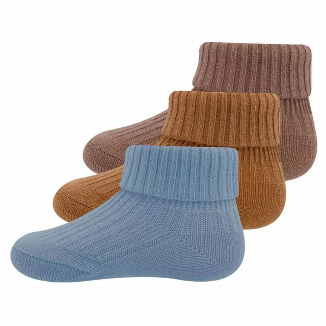 Ewers Socken Socken Rippe/Umschlag (3-Paar) günstig online kaufen
