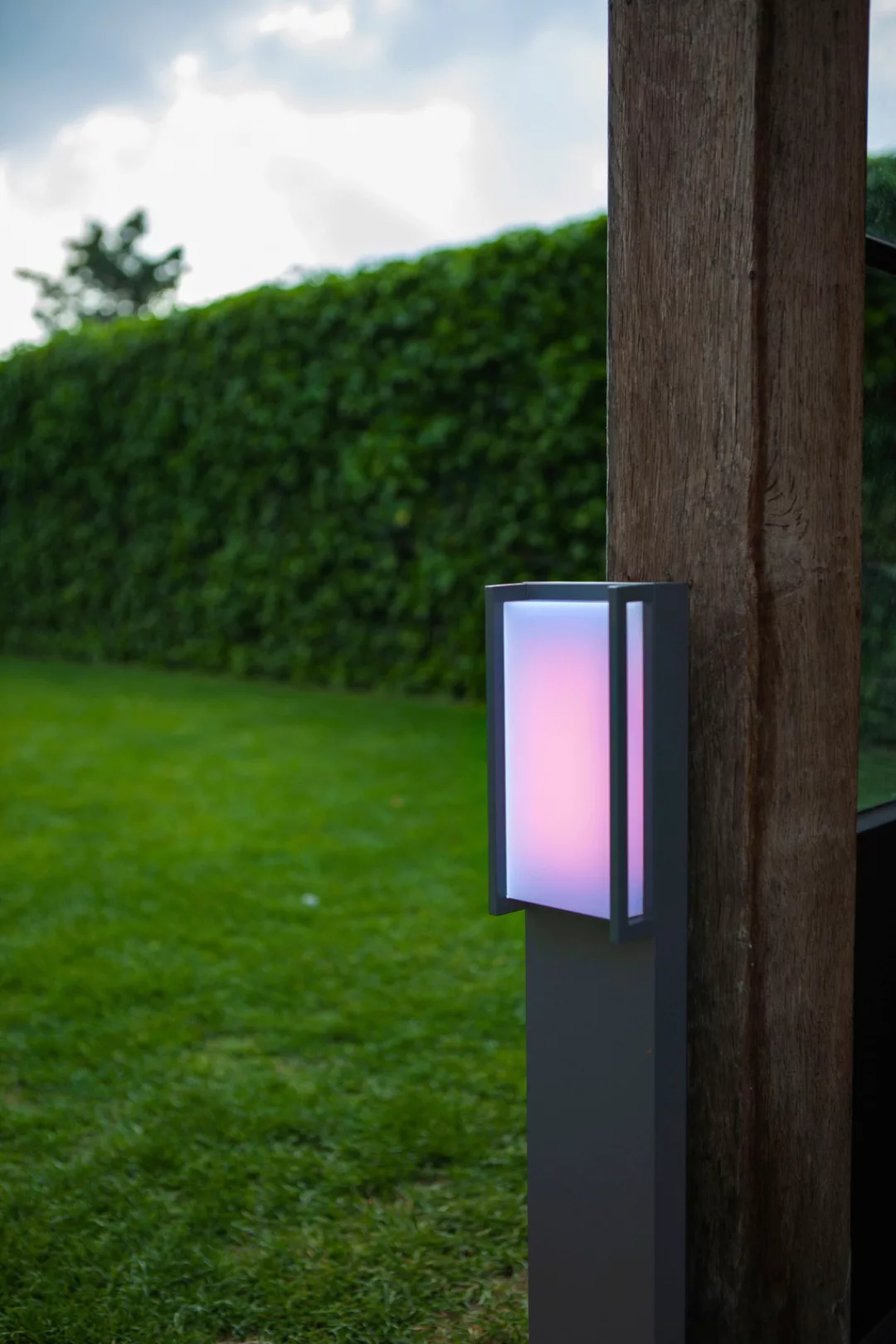LUTEC Smarte LED-Leuchte "QUBO", Leuchtmittel LED-Modul  LED fest integrier günstig online kaufen