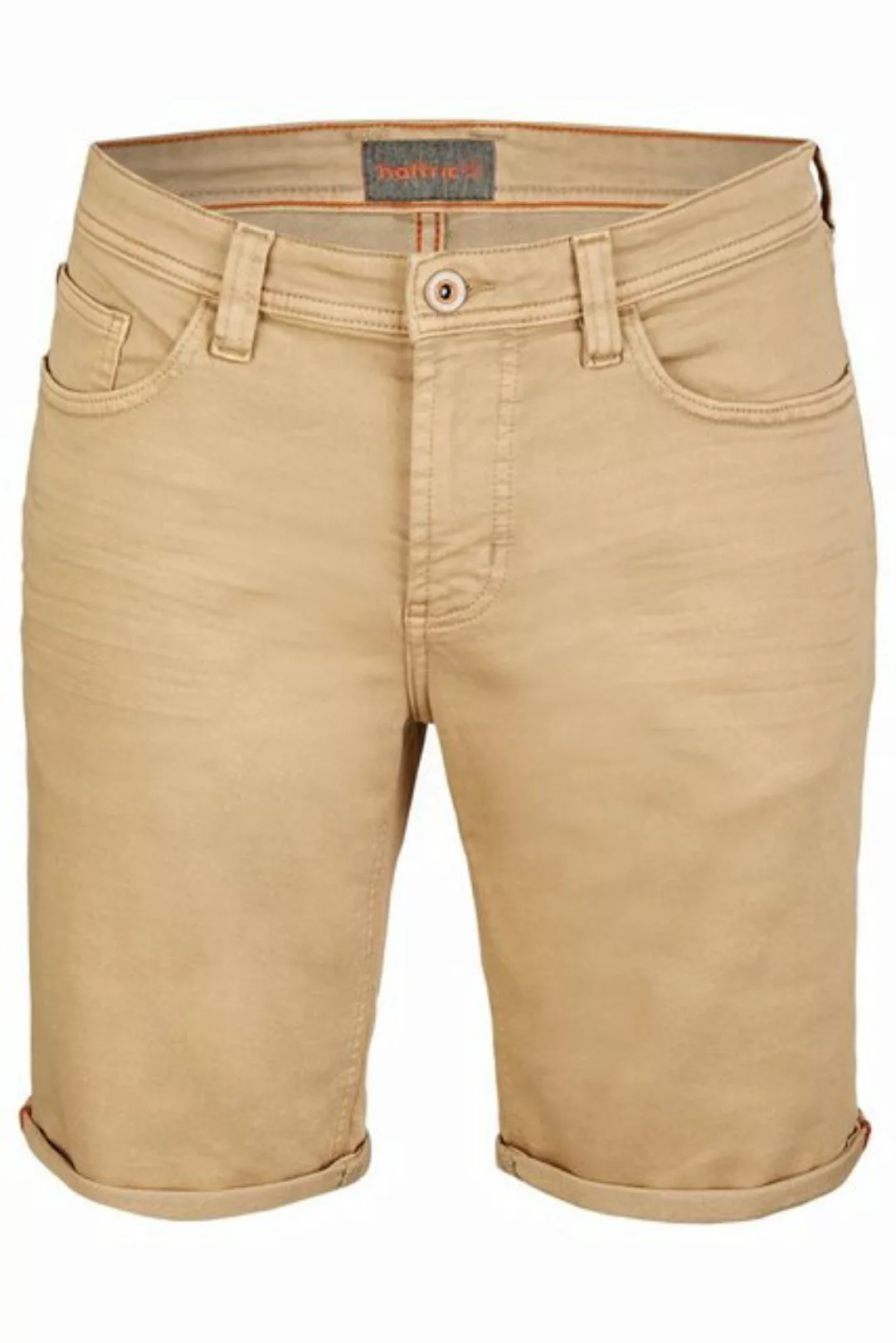 Hattric Bermudas Hattric Herren 5-Pocket-Bermuda Jogg-Denim Beige günstig online kaufen