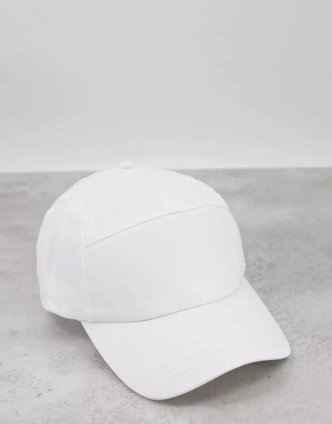 SVNX – 6-Panel-Kappe aus weichem Twill-Weiß günstig online kaufen
