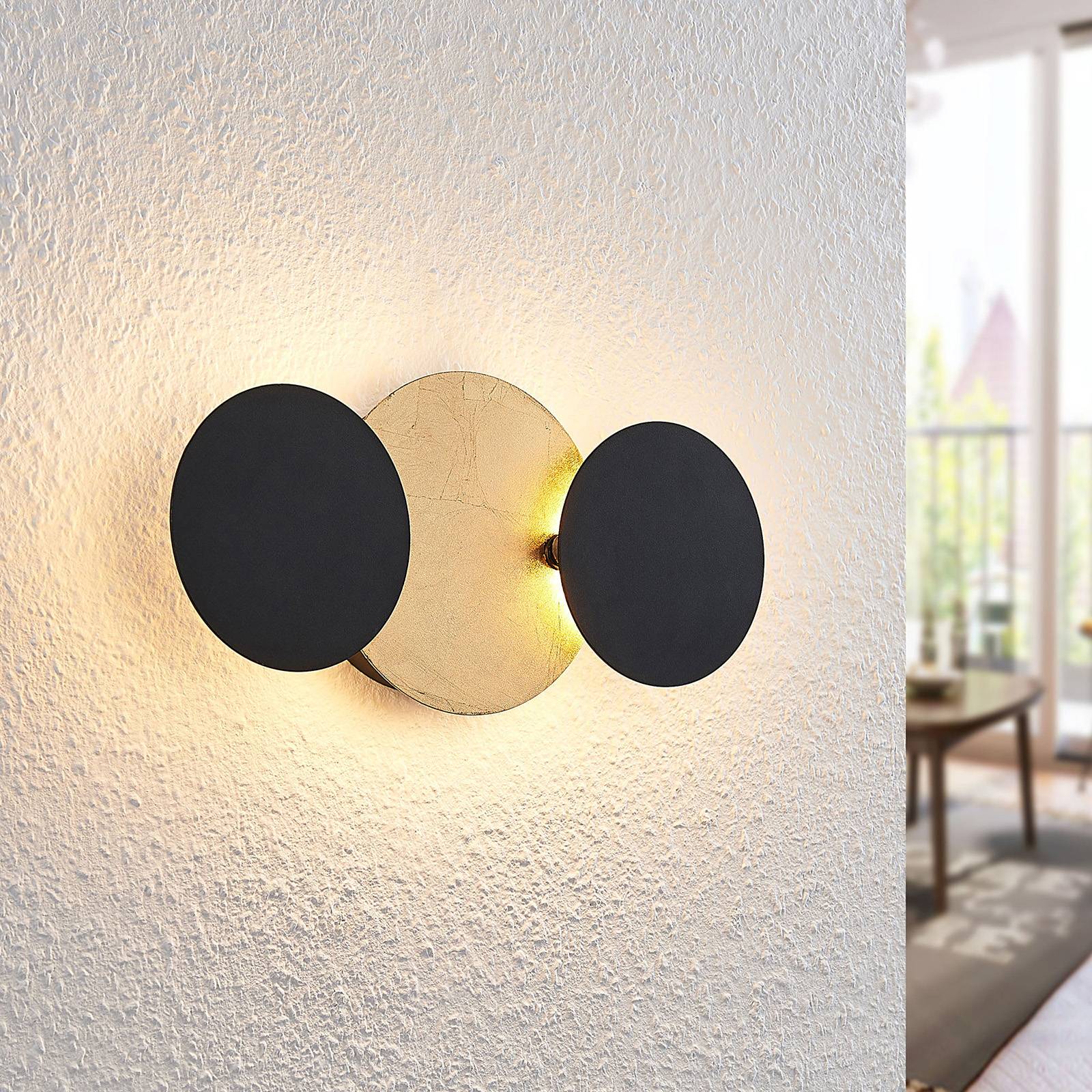 Lindby Grazyna LED-Wandleuchte, dreiflammig günstig online kaufen