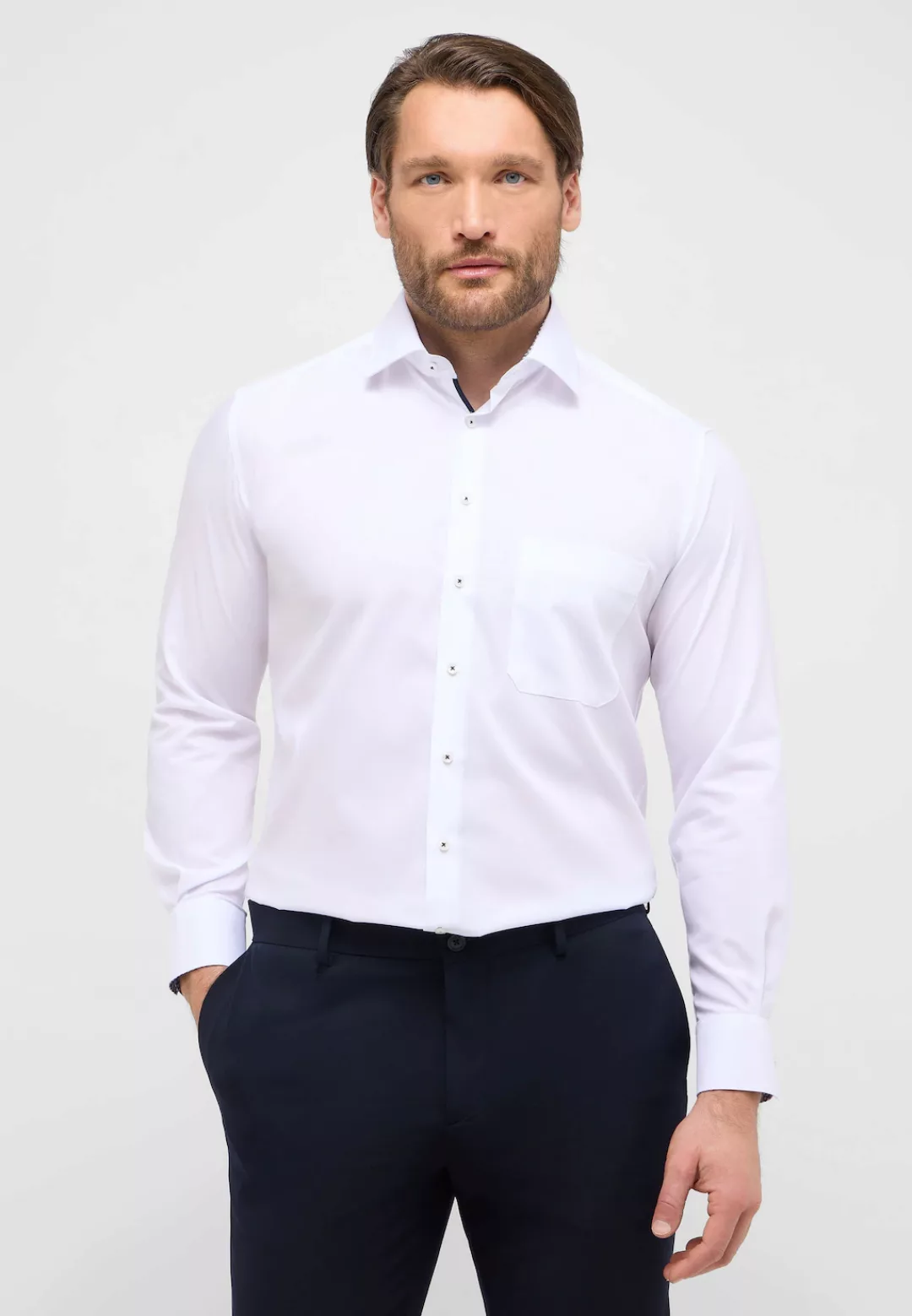 Eterna Langarmhemd "COMFORT FIT", NON IRON (bügelfrei) günstig online kaufen