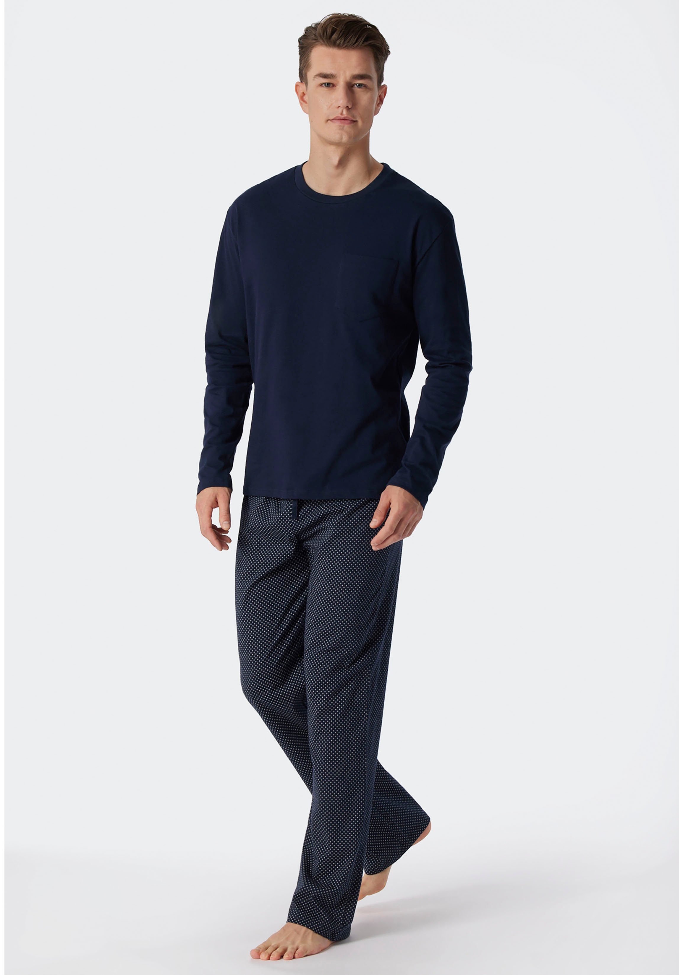 Schiesser Pyjama "Ebony" (2 tlg) mit günstig online kaufen