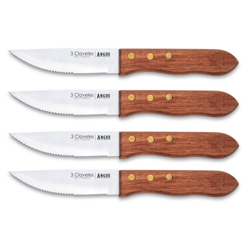 3CLAVELES Steakmesser EVO silber Edelstahl L: ca. 12 cm günstig online kaufen