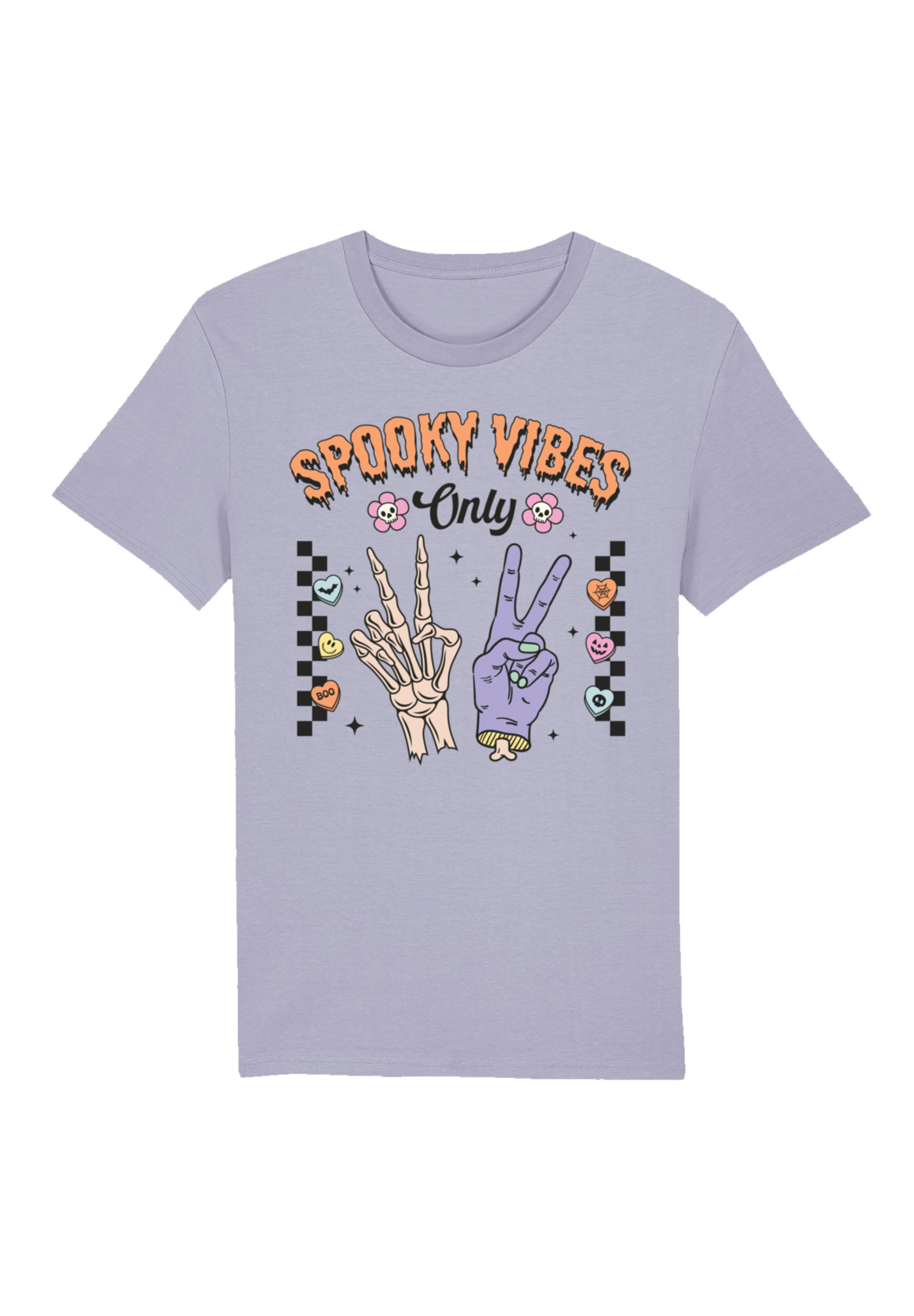 F4NT4STIC T-Shirt "Retro Halloween Spooky Vibes Only", Premium Qualität, Un günstig online kaufen