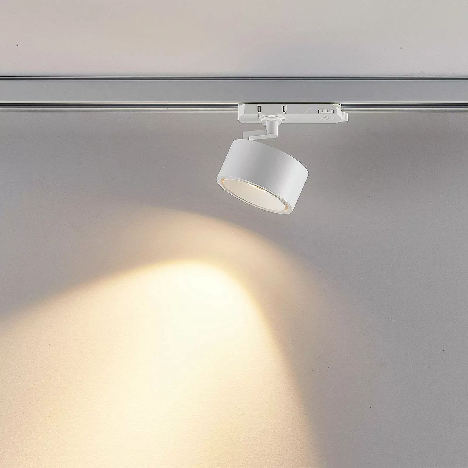 Molto Luce LED-3-Phasen-Schienenstrahler Magis, weiß, 827 günstig online kaufen