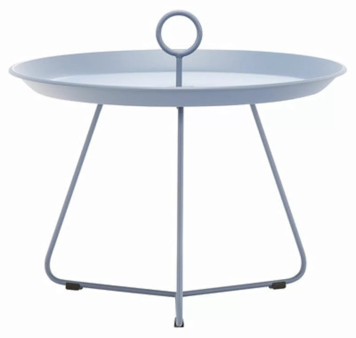 Outdoor Tisch Eyelet taubenblau Ø60/H41 cm // Ø22,6/H16,1 günstig online kaufen