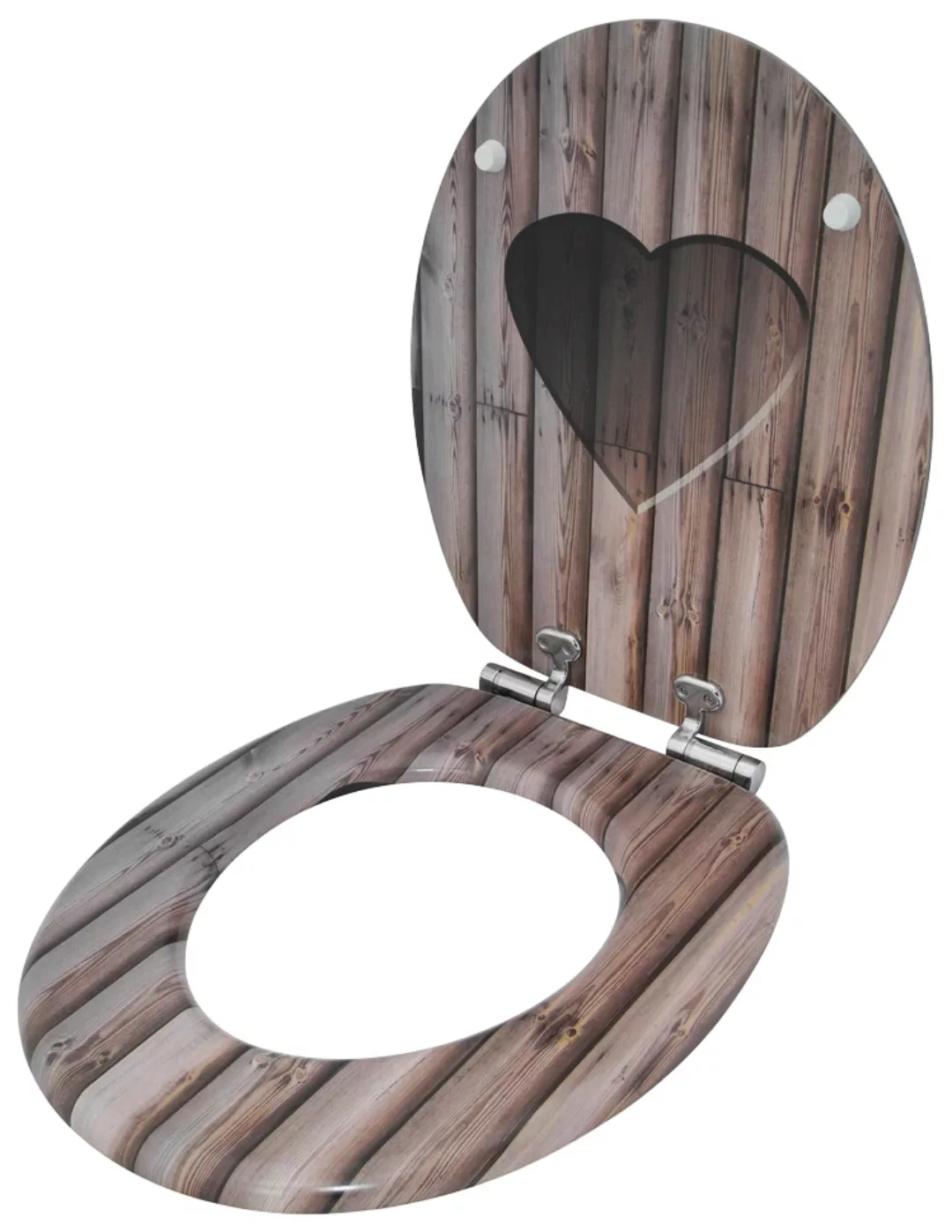 Sanilo WC-Sitz "Wooden Heart" günstig online kaufen