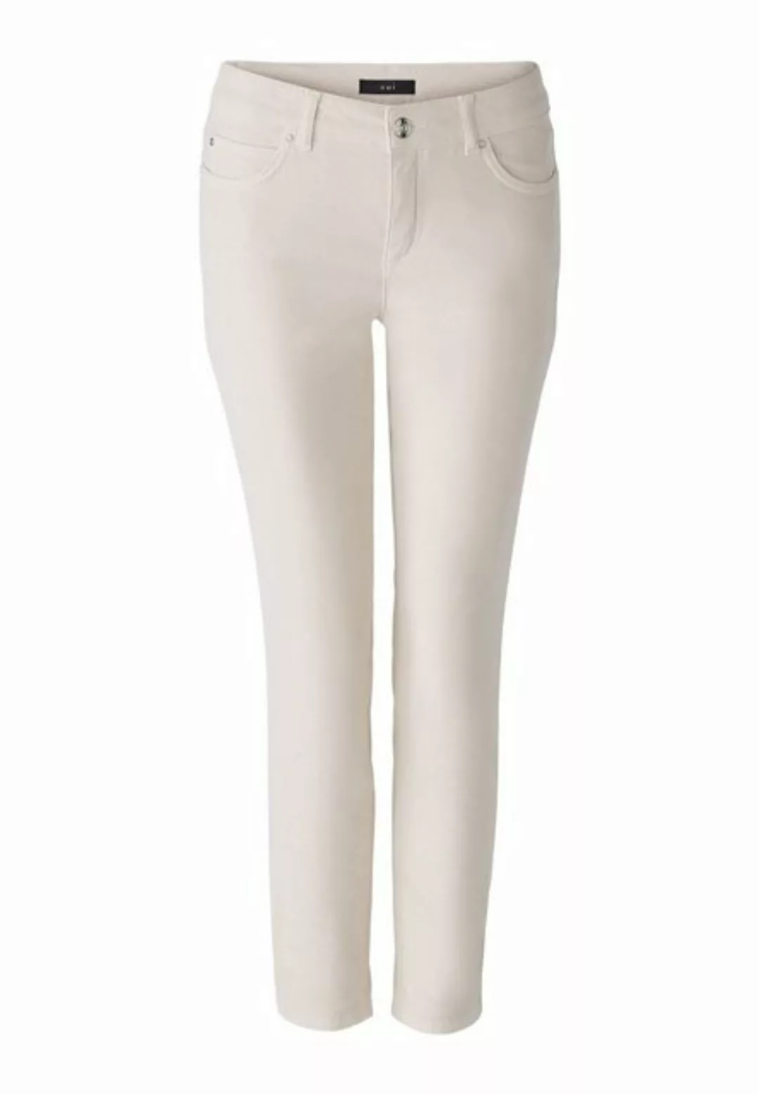 Oui Stoffhose Jeggings BAXTOR CORD Slim Fit, cropped günstig online kaufen