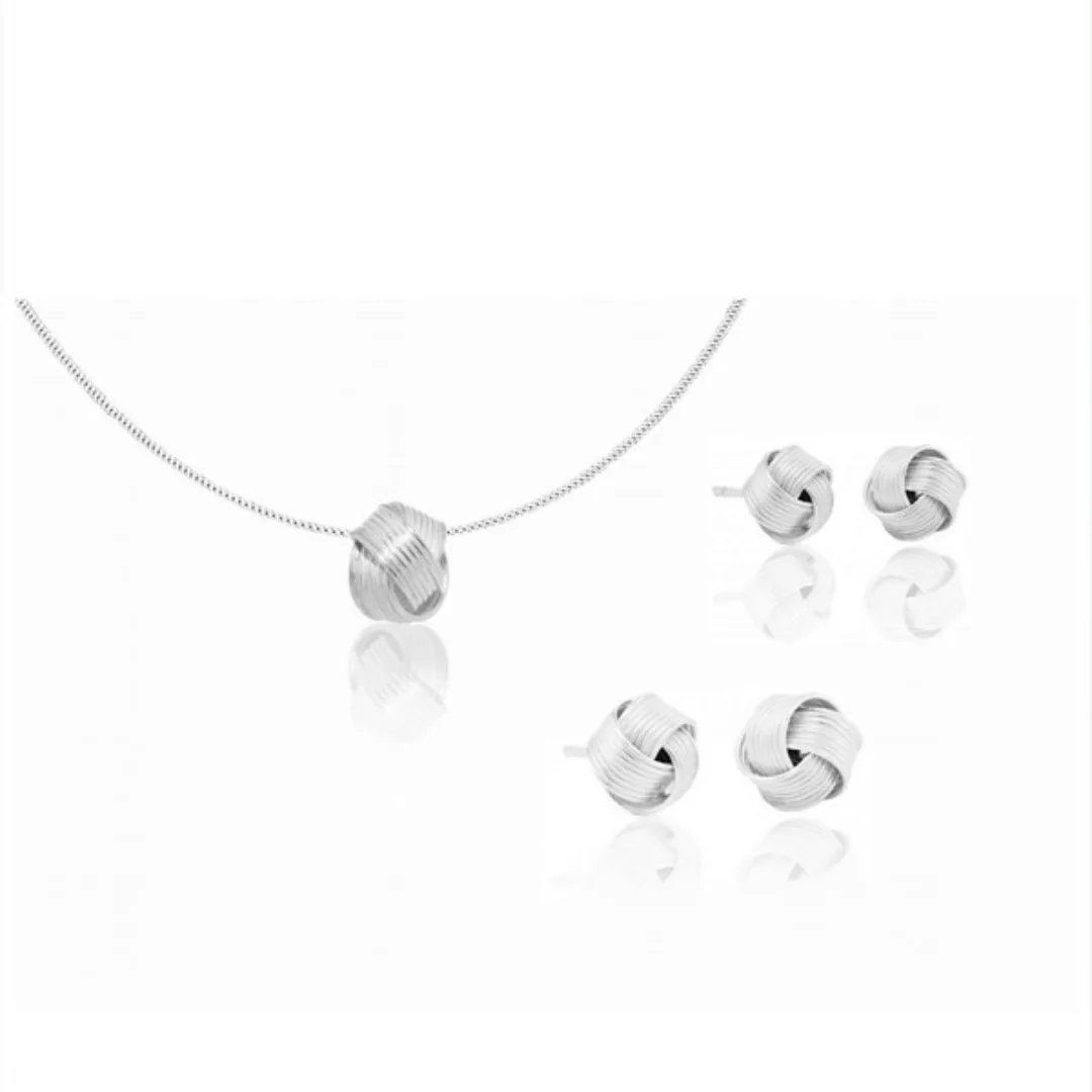 Silber Kette Knoten Elegant Fair-trade Und Handmade günstig online kaufen