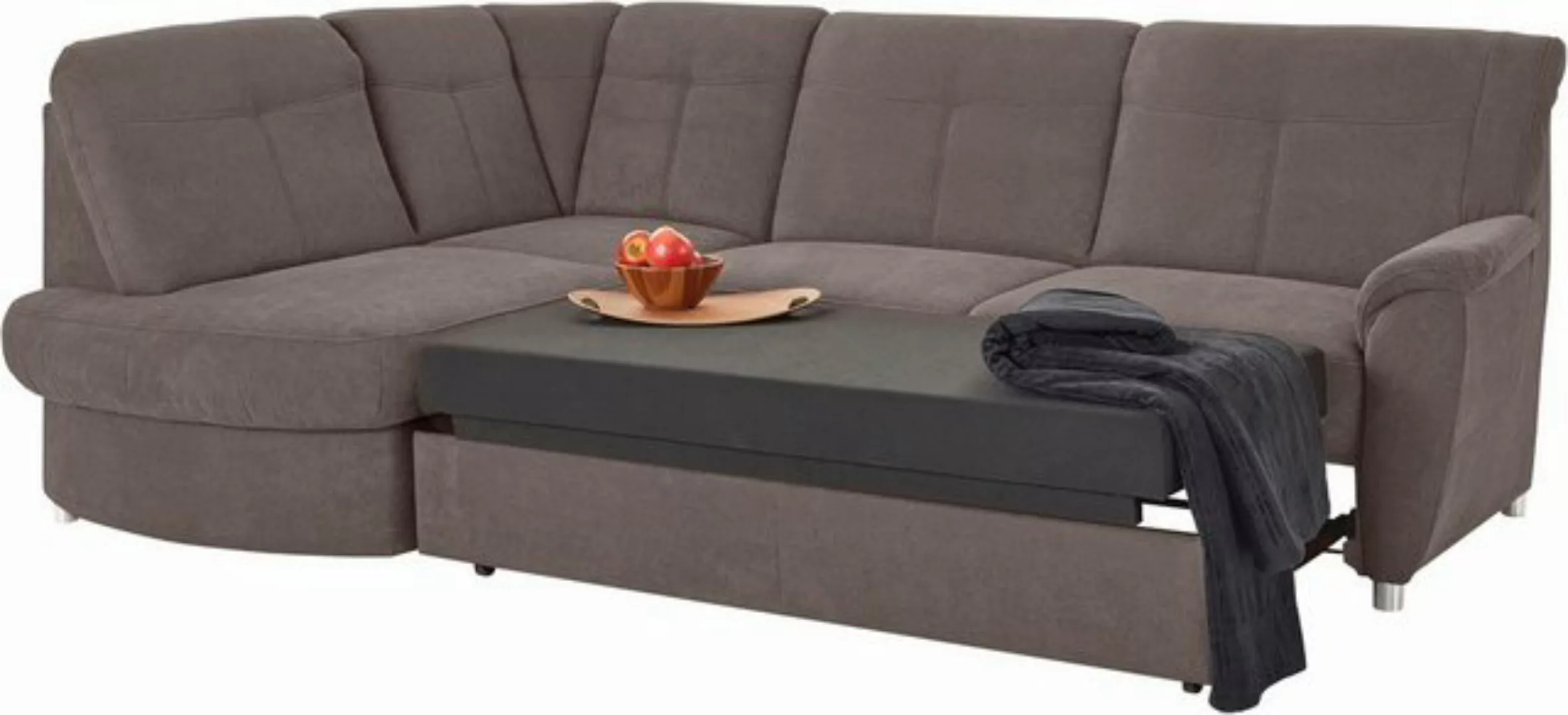 sit&more Ecksofa Sonoma L-Form, wahlweise mit Bettfunktion und Bettkasten günstig online kaufen