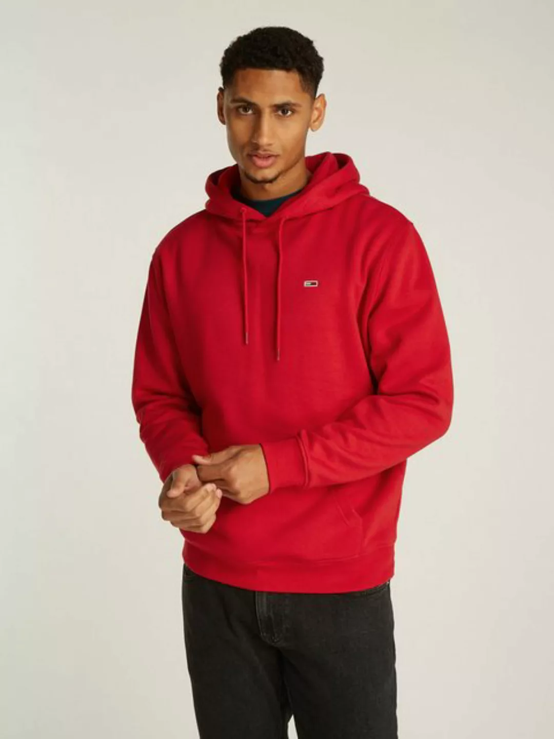 Tommy Jeans Sweatshirt "TJM REG S FLAG HOODIE", mit bestickten Markenlogo a günstig online kaufen