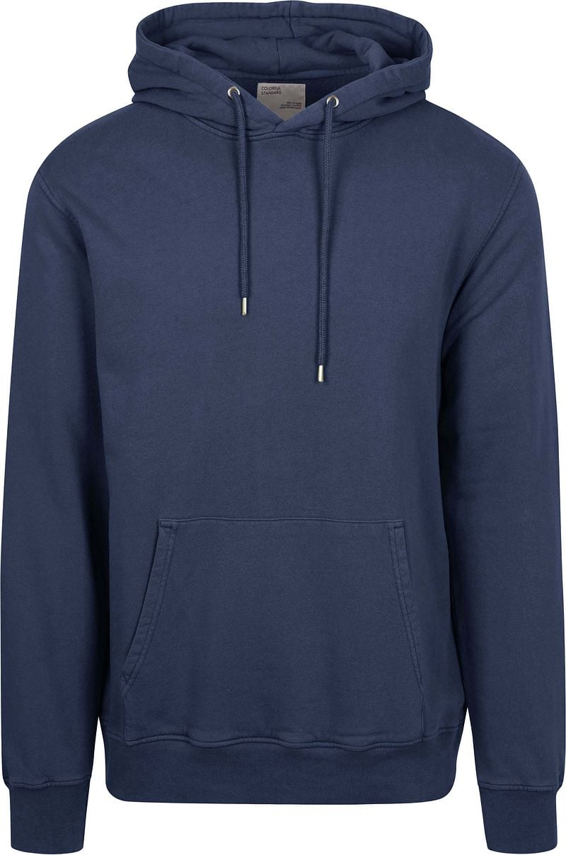 Colorful Standard Organic Hoodie Dunkelblau - Größe M günstig online kaufen
