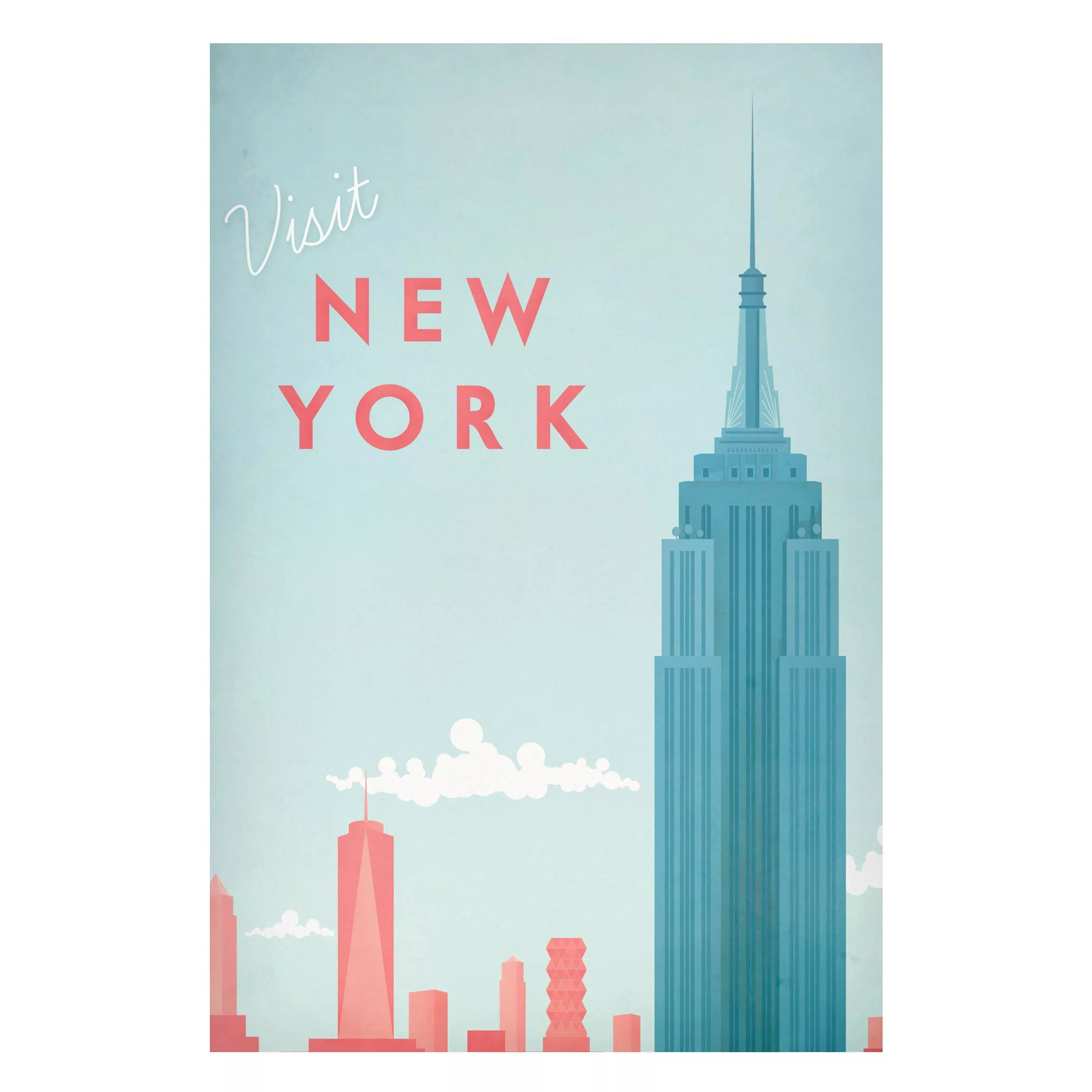 Magnettafel Architektur & Skyline - Hochformat 2:3 Reiseposter - New York günstig online kaufen