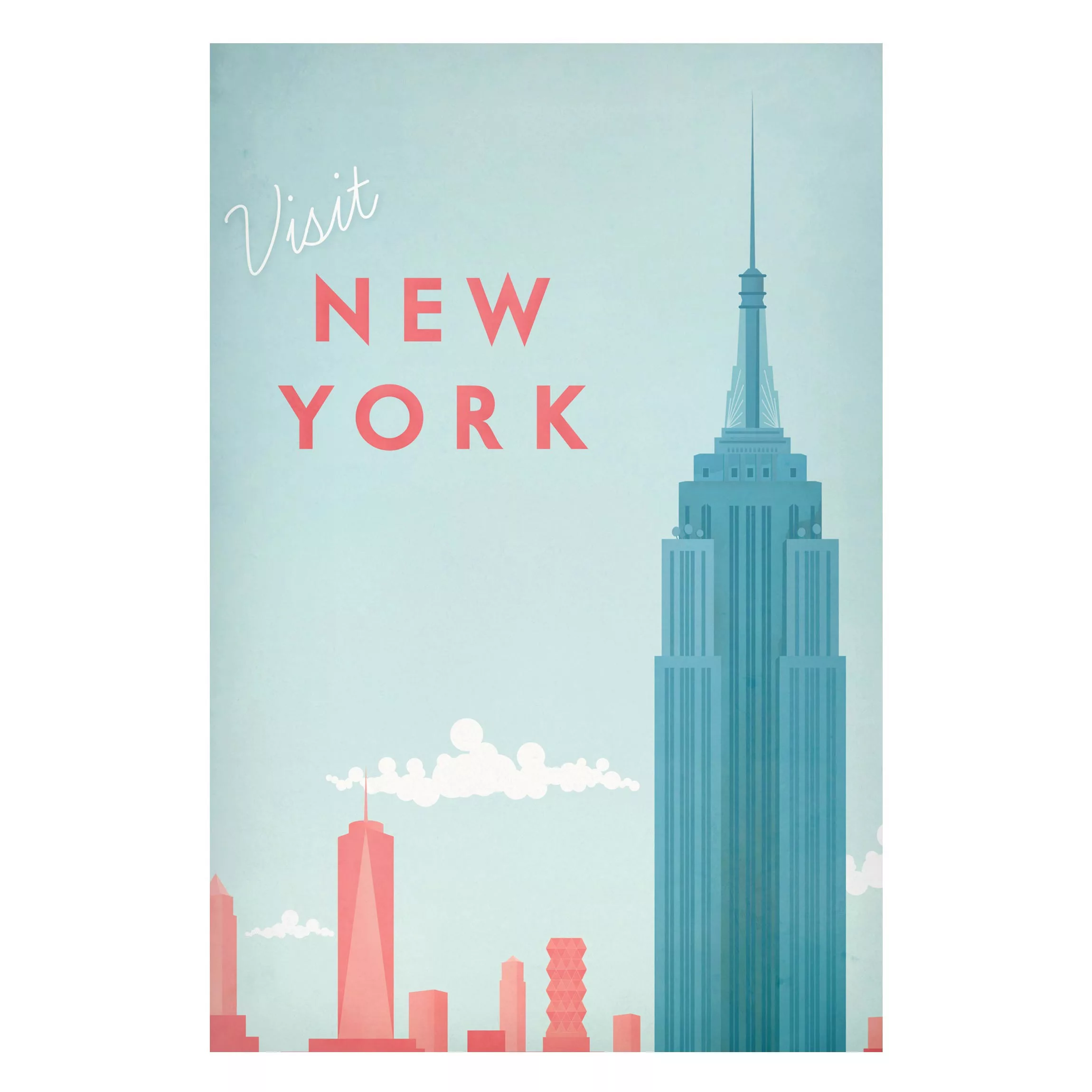 Magnettafel - Hochformat 2:3 Reiseposter - New York günstig online kaufen