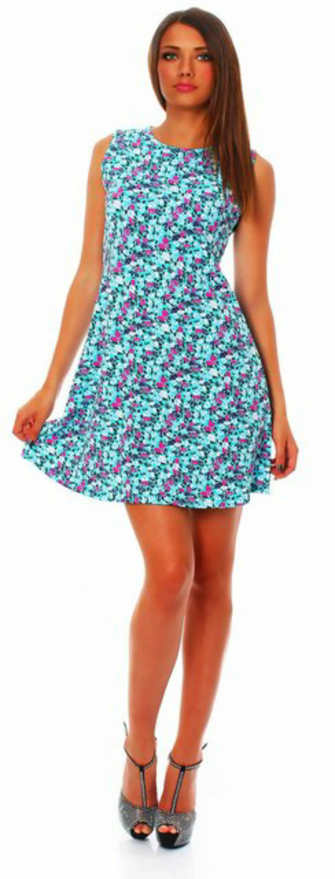 Mississhop A-Linien-Kleid A-Linien-Kleid Elegantes A-Linien Mini-Kleid 9001 günstig online kaufen