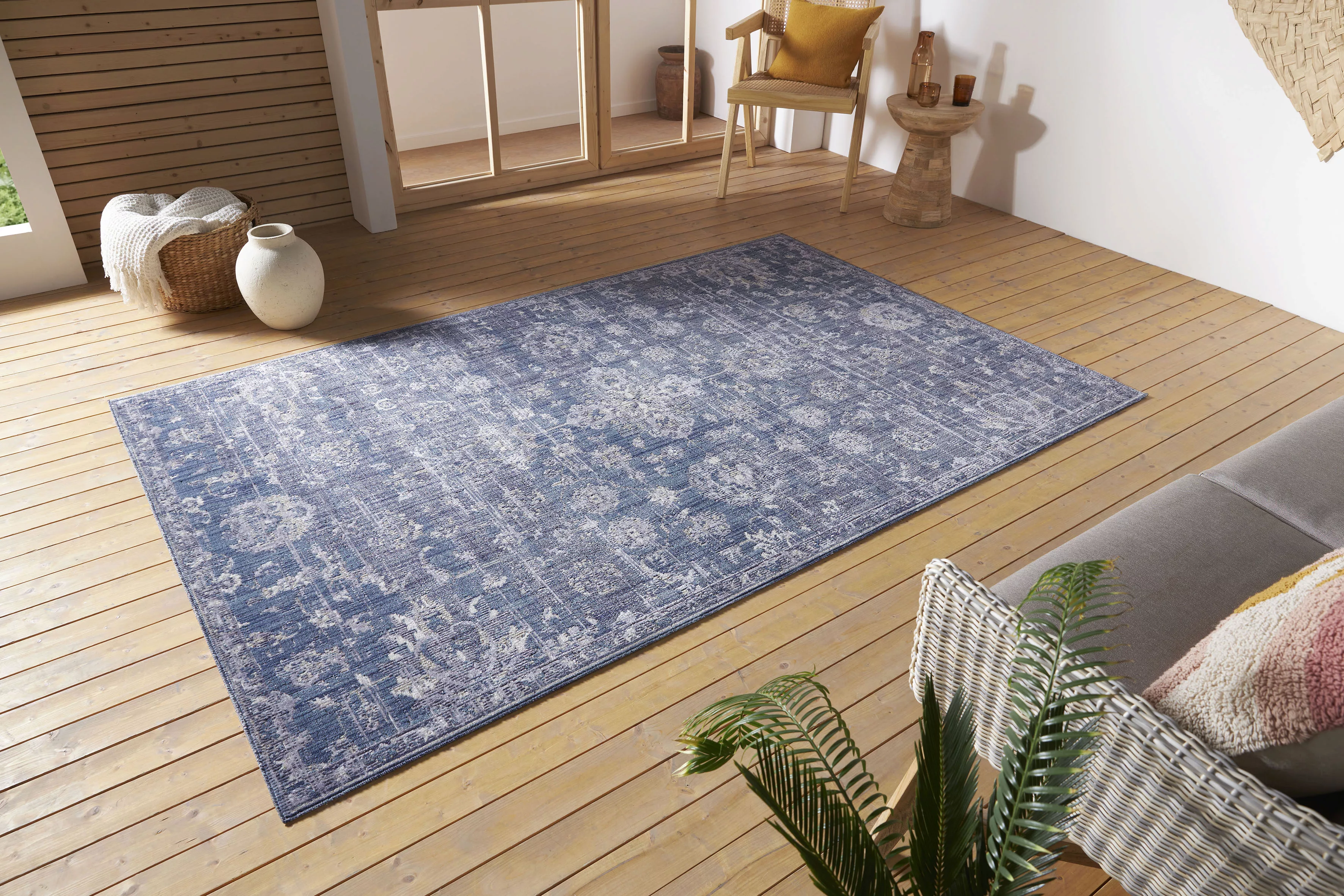 NORTHRUGS Teppich »Alexandria«, rechteckig, 3 mm Höhe, In-& Outdoor, Läufer günstig online kaufen