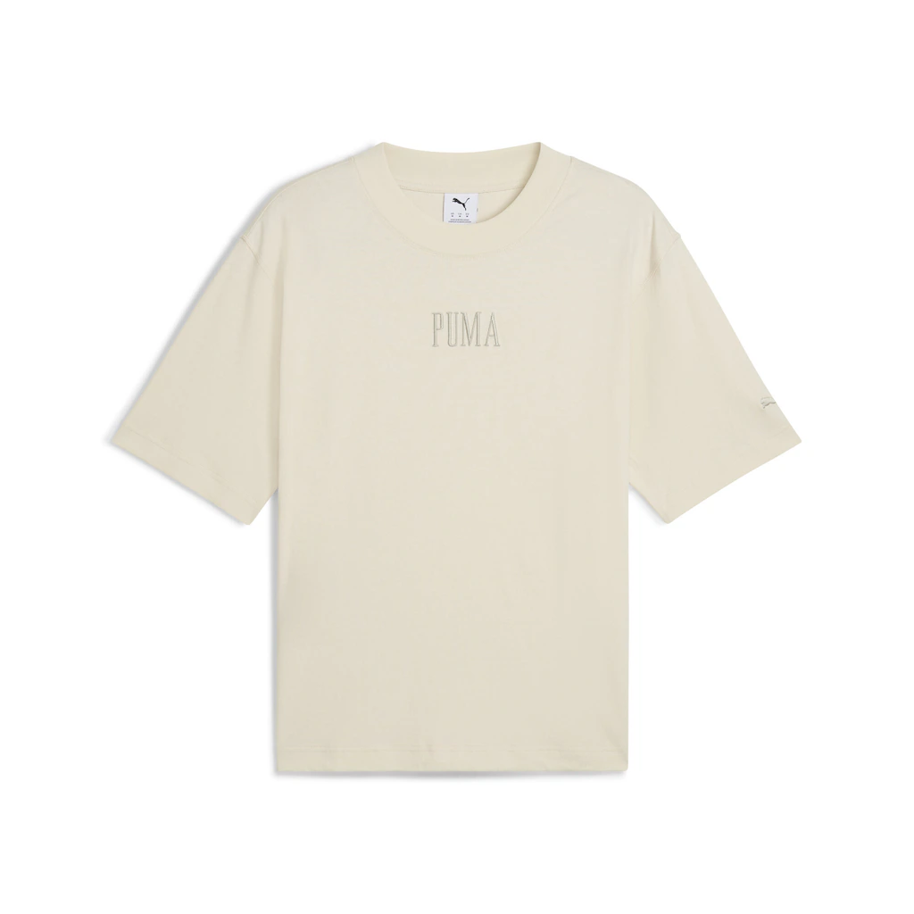 PUMA T-Shirt "Premium Essentials Boxy Graphic T-Shirt Erwachsene" günstig online kaufen