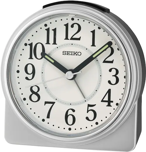 Seiko Quarzwecker »QHE198S«, Wecker, Schlafzimmer, Leuchtzeiger, Schlummerf günstig online kaufen