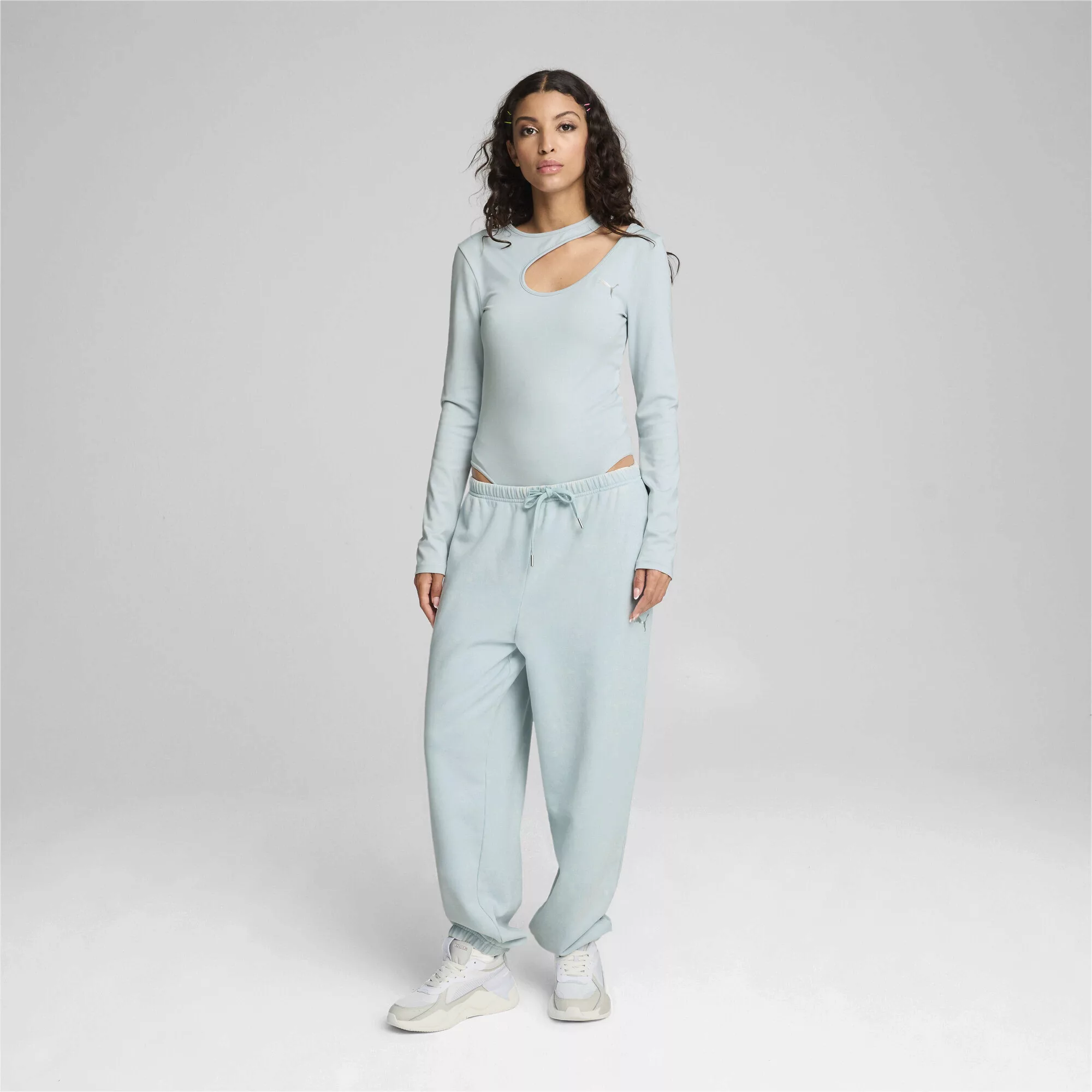 PUMA Sporthose "DARE TO Relaxed Fit Hose mit Waschung Damen" günstig online kaufen