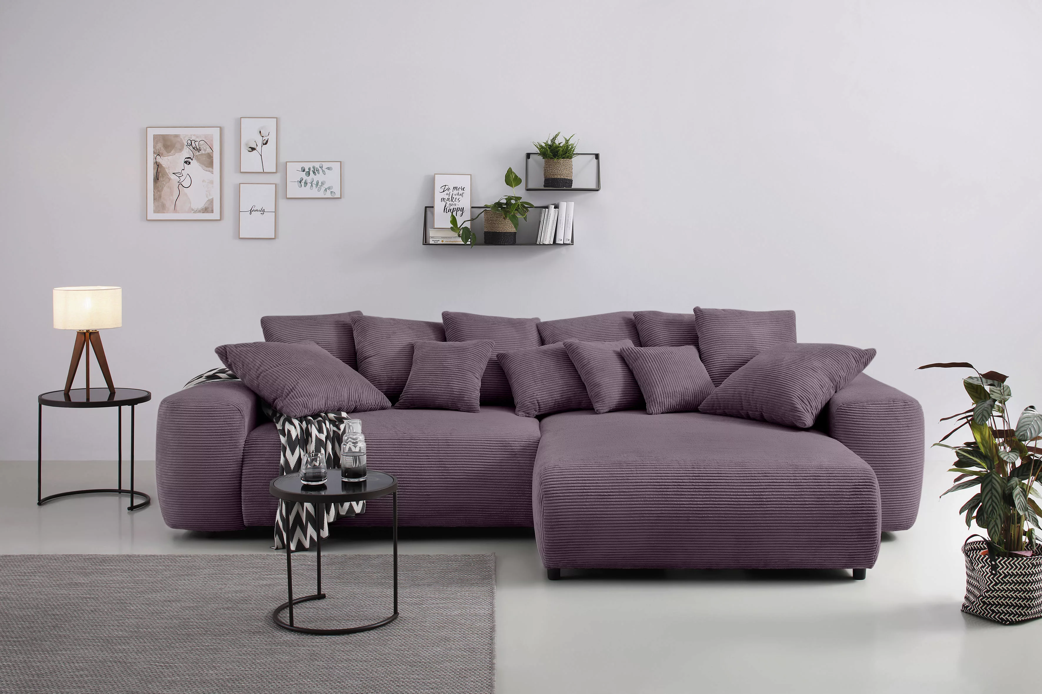 Home affaire Ecksofa "Sundance L-Form" günstig online kaufen