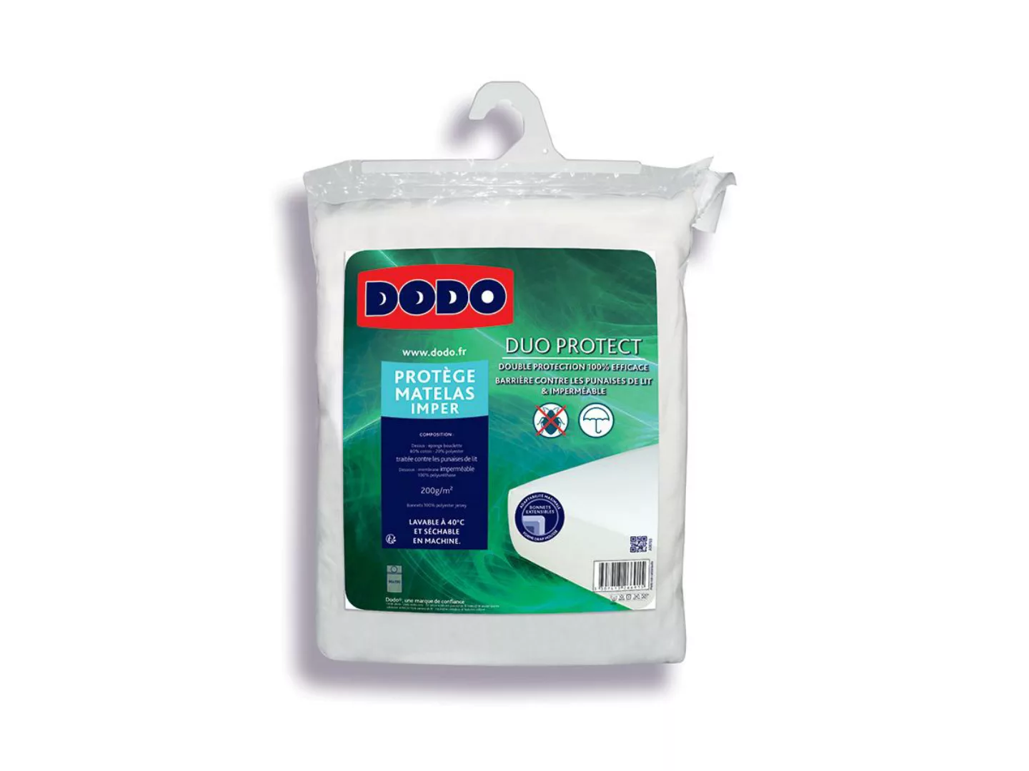 Spannbettlaken wasserfest & gegen Bettwanzen - 160 x 190 cm - DODO von MAXI günstig online kaufen