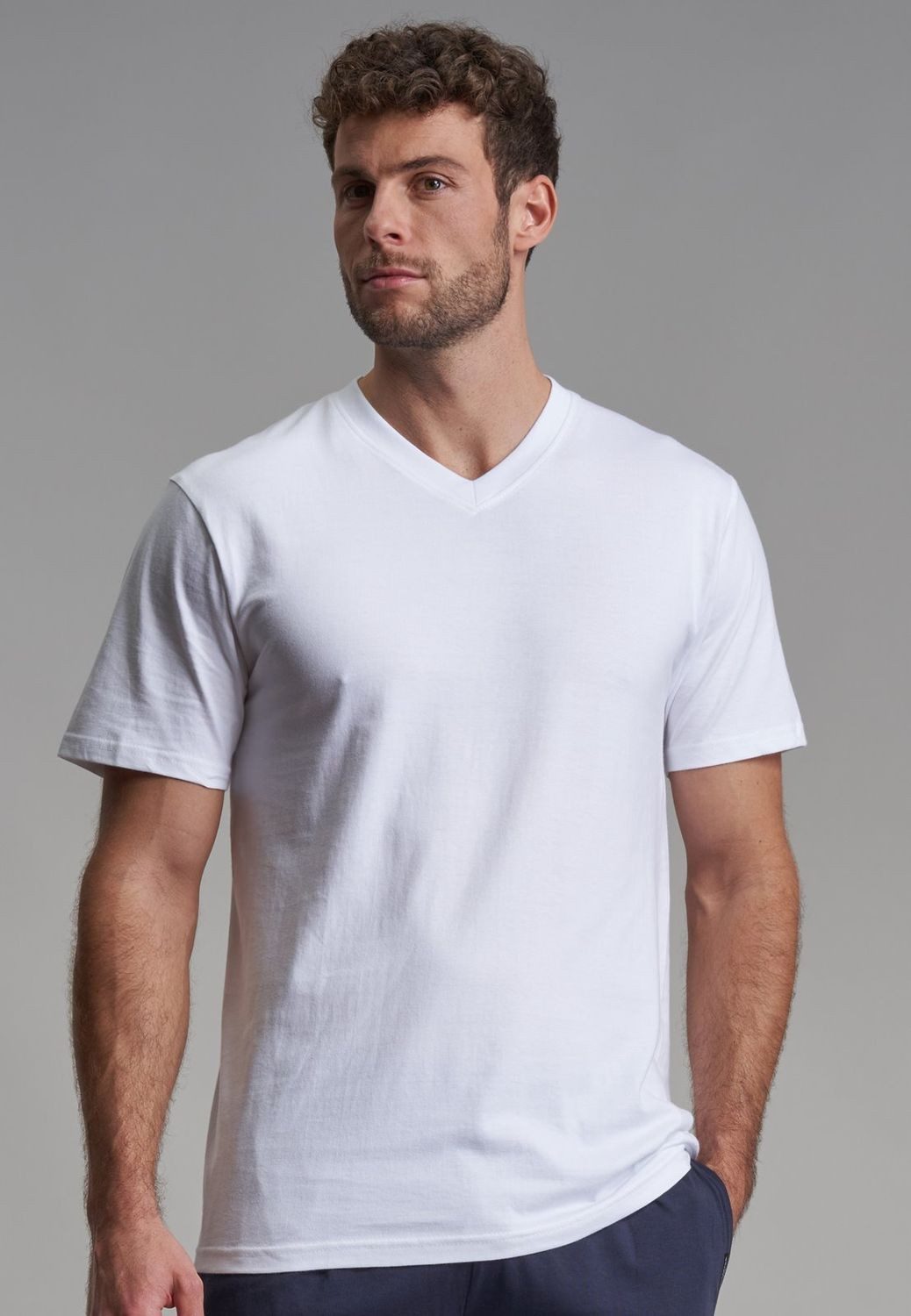 GÖTZBURG T-Shirt Götzburg Basic T-Shirt V-Neck günstig online kaufen