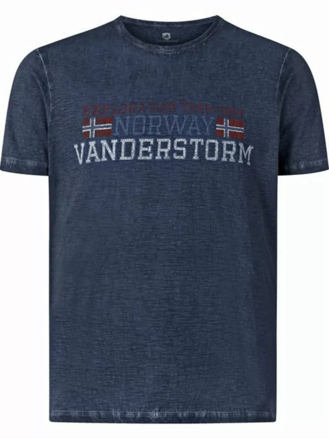 Jan Vanderstorm T-Shirt DIETHELM mit seitlichen Schlitzen günstig online kaufen