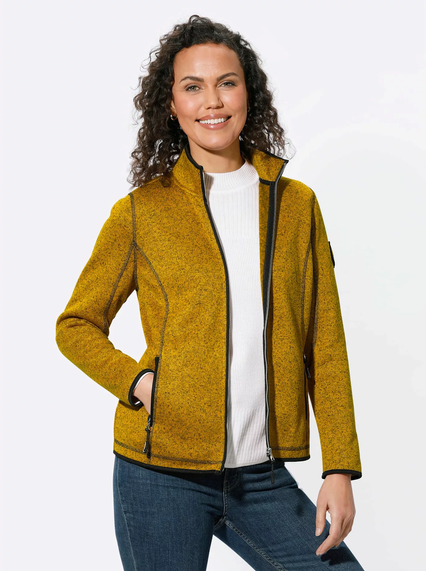 Casual Looks Fleecejacke günstig online kaufen