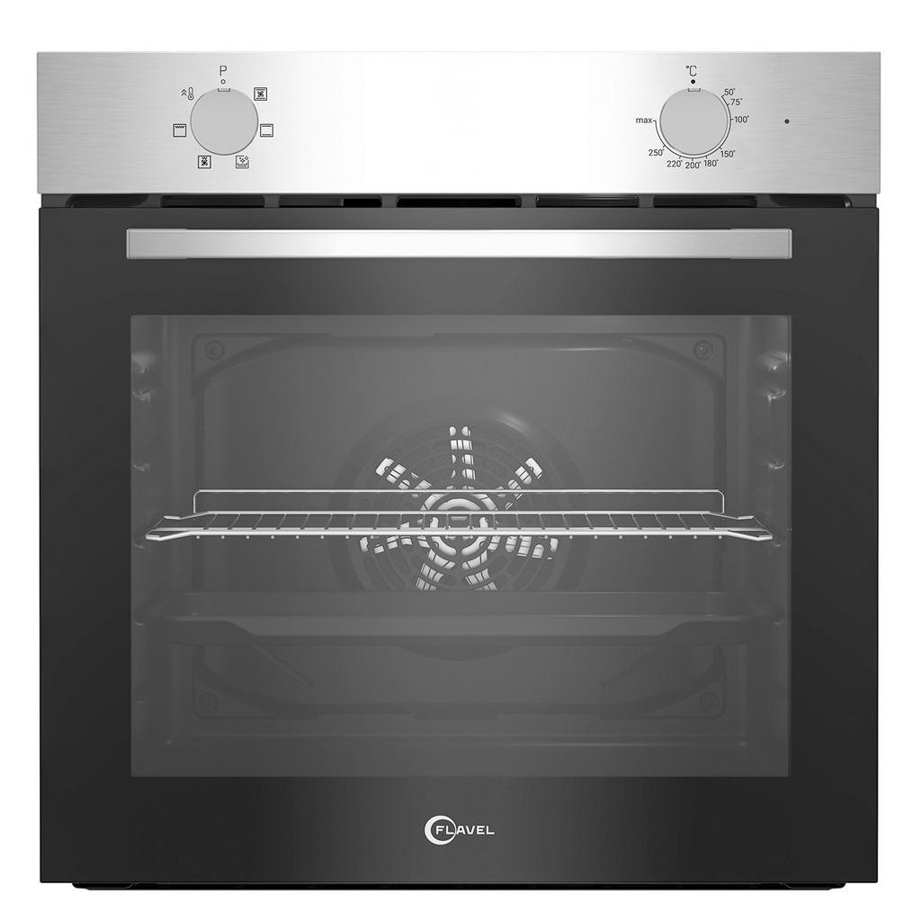 FLAVEL Einbaubackofen FLIE22000RX Edelstahl B/H/T: ca. 59,4x59,5x56,7 cm günstig online kaufen