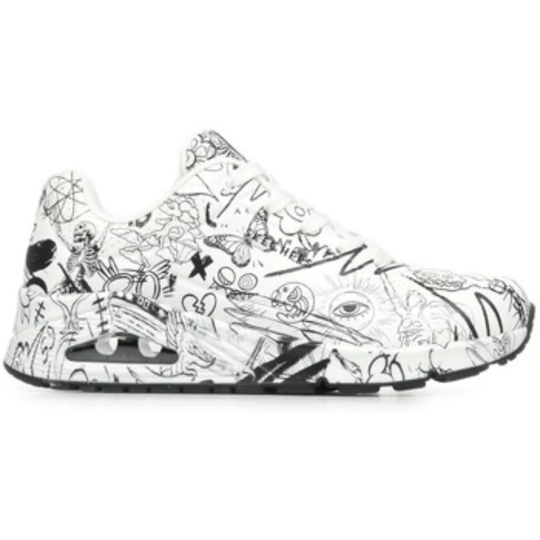 Skechers Sneaker "UNO-PROCESS SKETCH", mit coolem Sketchprint, Freizeitschu günstig online kaufen