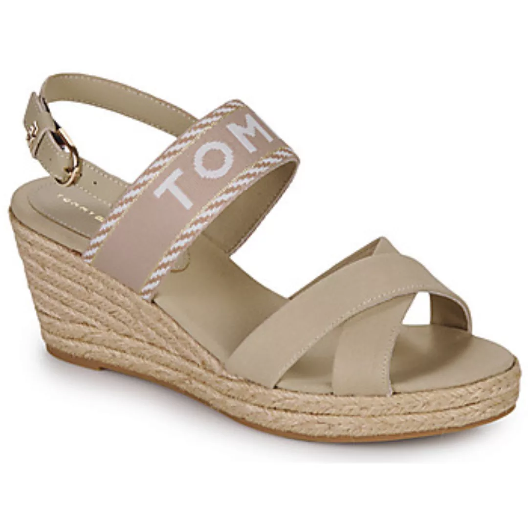 Tommy Hilfiger  Sandalen SEASONAL WEBBING MID WEDGE günstig online kaufen