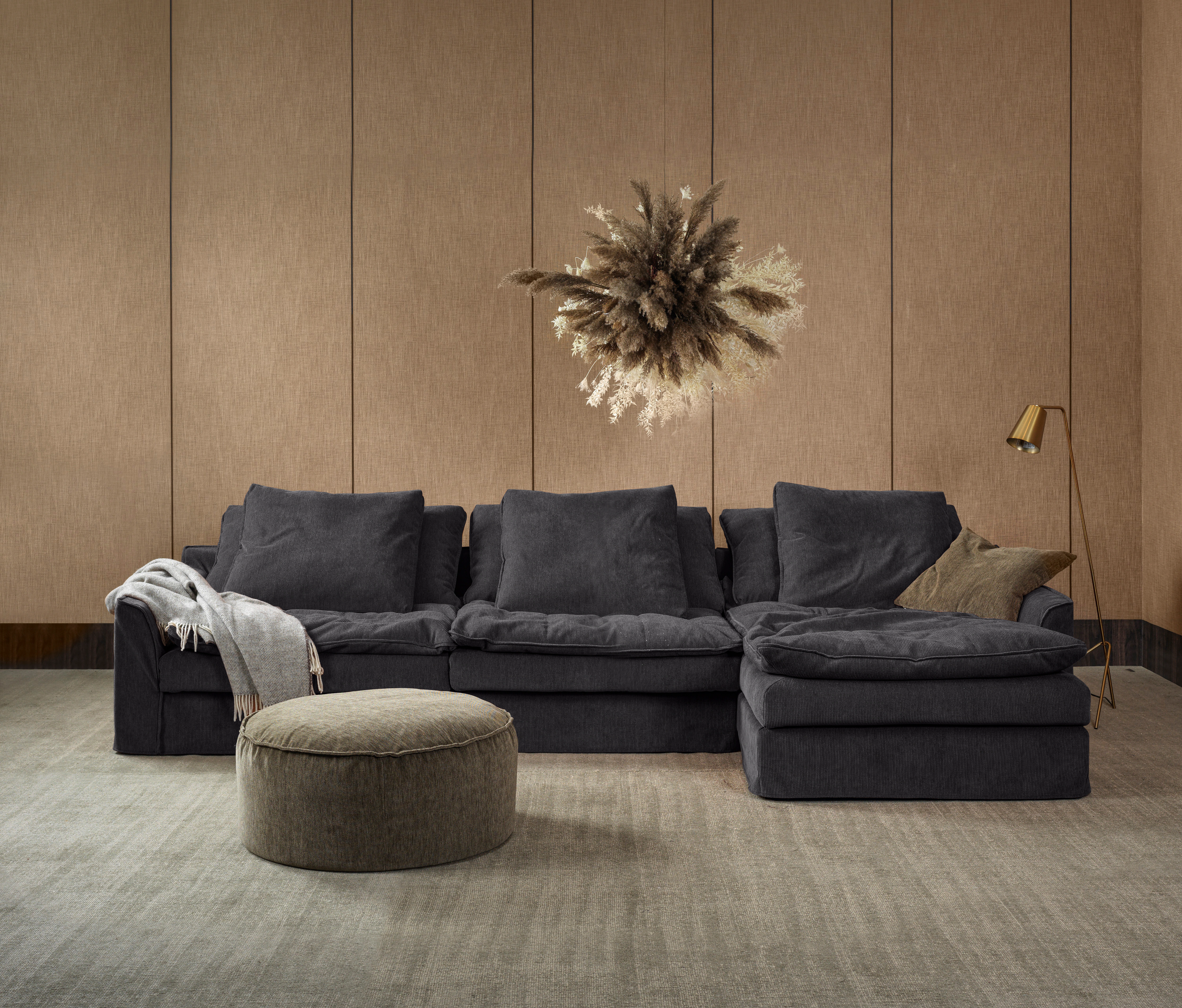 furninova Big-Sofa »Sake, Kuschel-Megasofa, Relaxsofa, leger und sehr beque günstig online kaufen