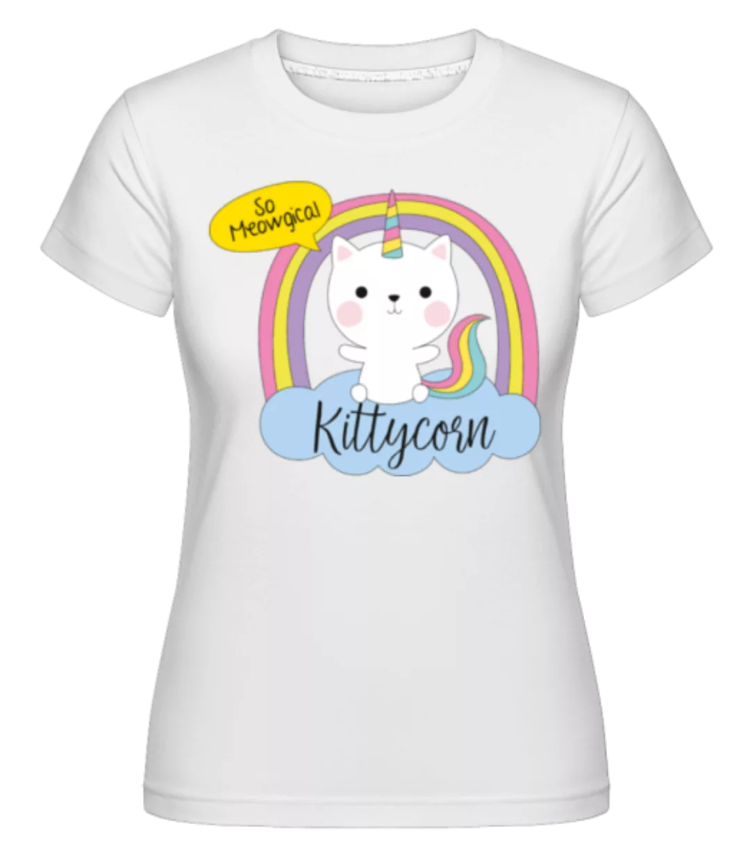 Einhorn Katze Meowgical · Shirtinator Frauen T-Shirt günstig online kaufen